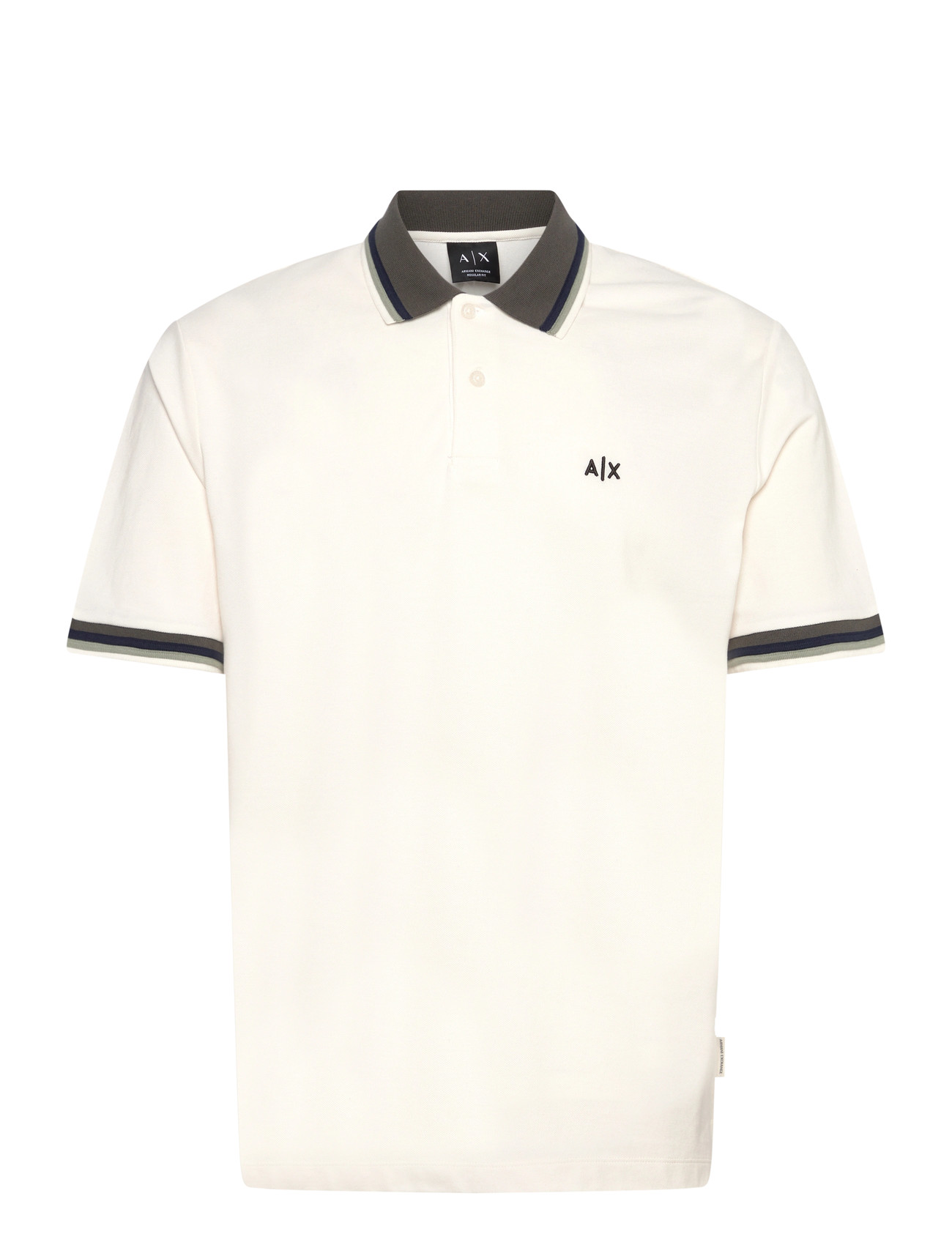 Armani Exchange Polo Shirt, L, Black, Poloer > Kortærmede, Herre