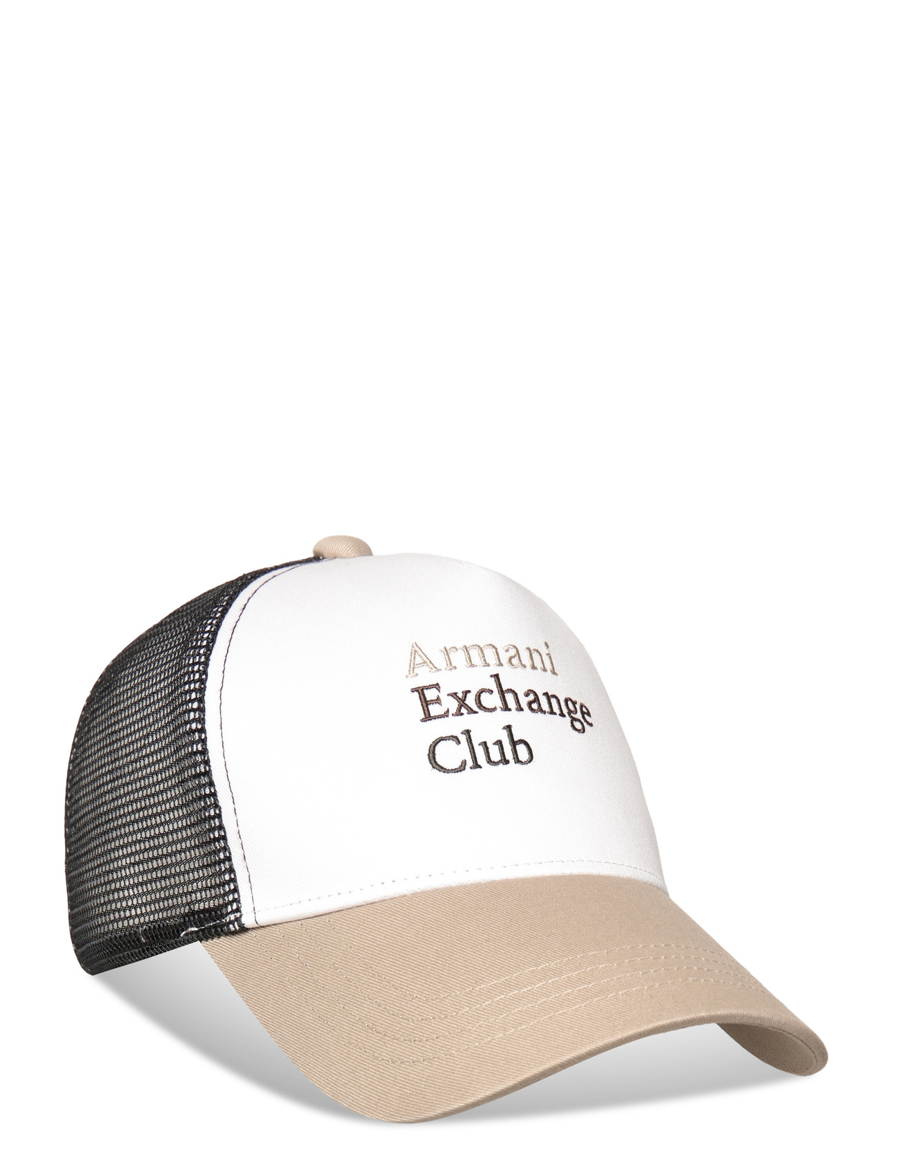 Armani Exchange Baseball Hat, One Size, White, Hovedbeklædning > Kasketter, Herre