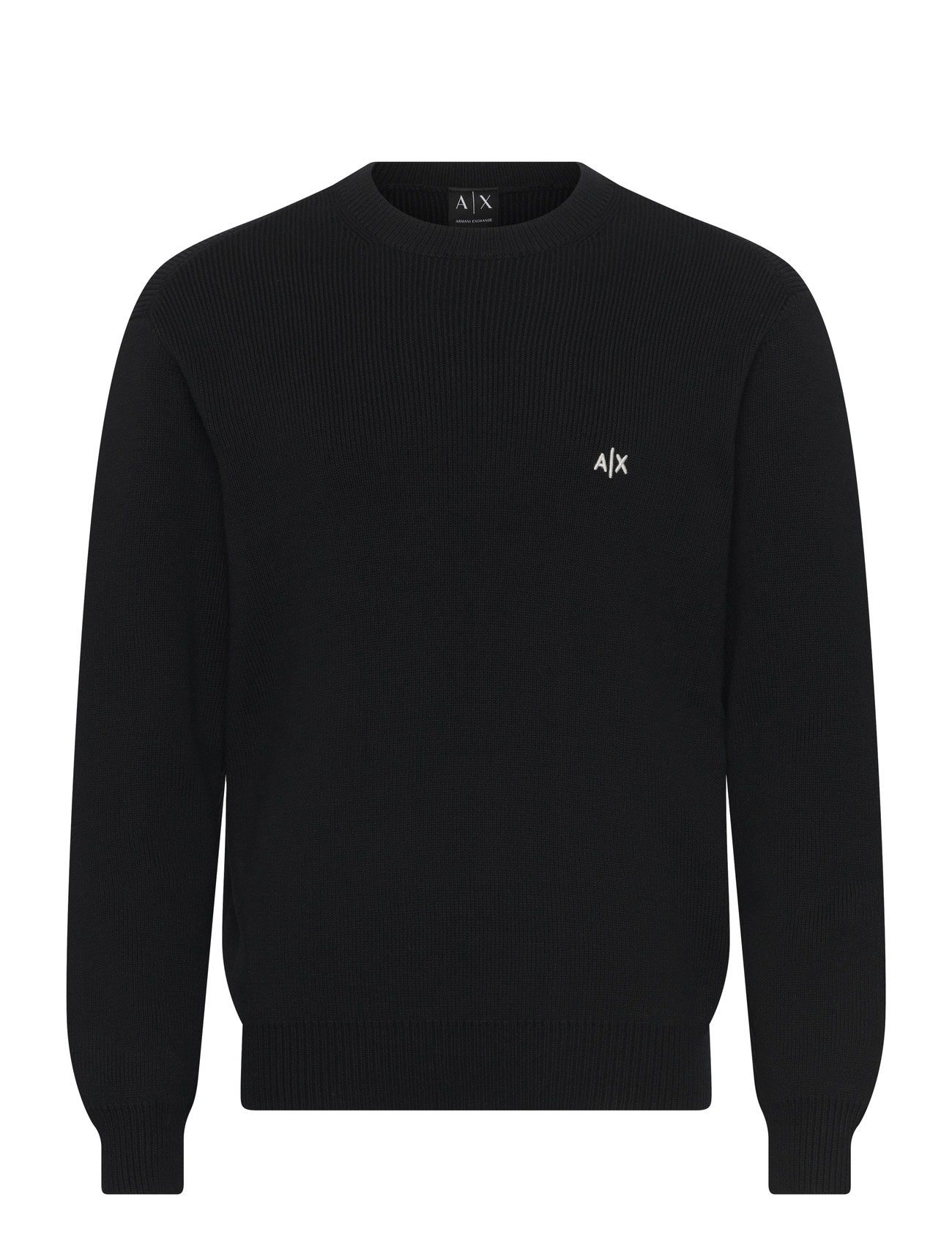Armani Exchange Pullover, M, Black, Strik > Runde Halse, Herre