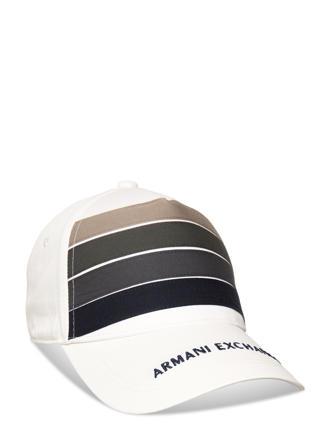 Armani Exchange Baseball Hat, One Size, White, Hovedbeklædning > Kasketter, Herre