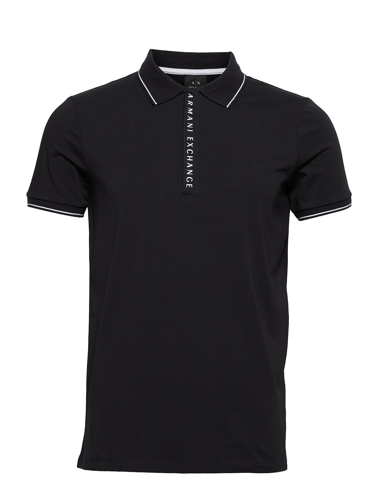 Armani Exchange Polo Shirt Svart