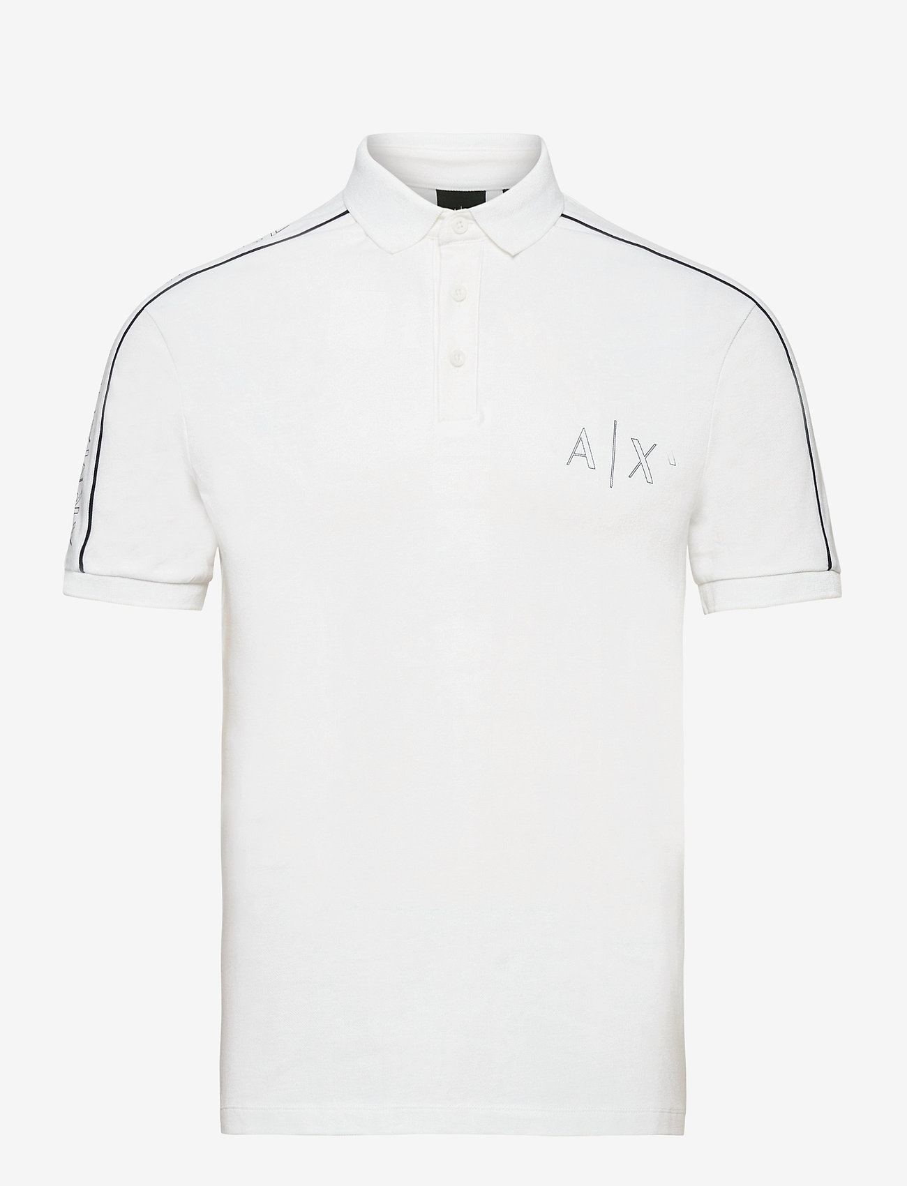 armani exchange polo white