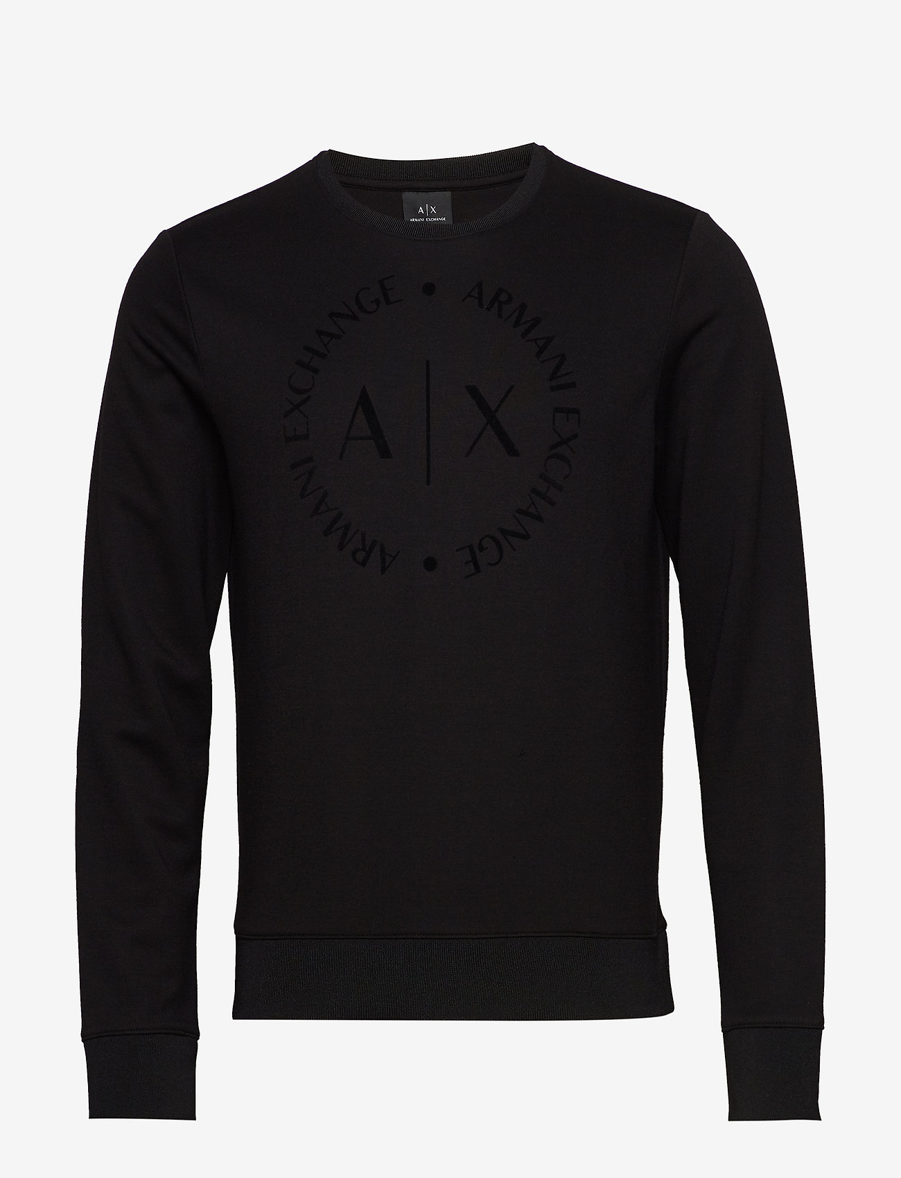 armani exchange sweatshirt black