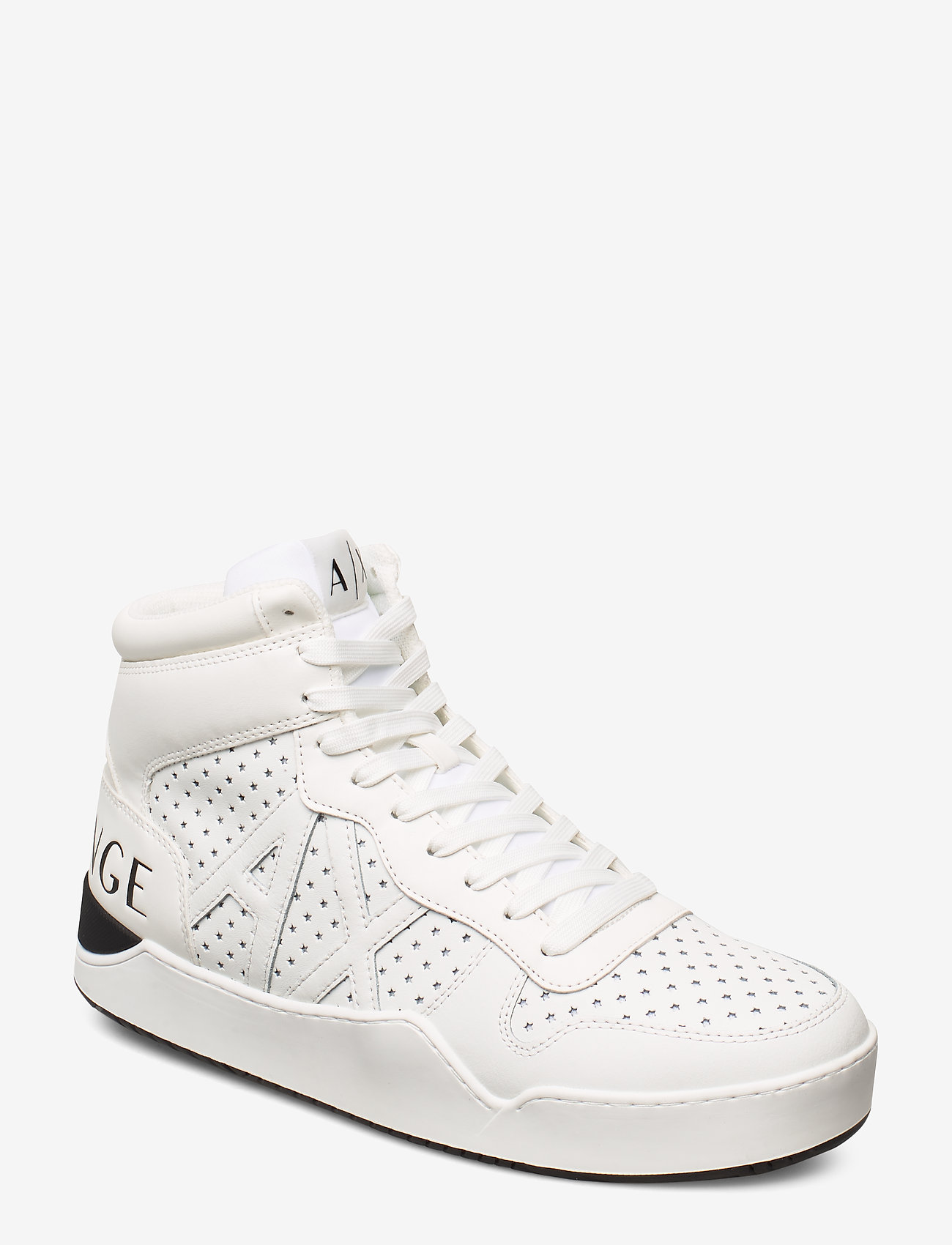 armani white sneakers