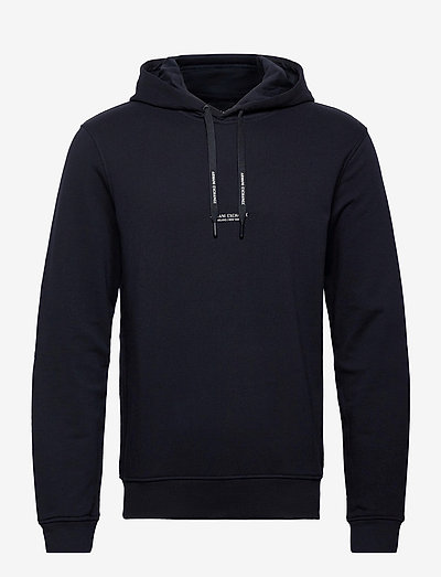 armani exchange hoodie black