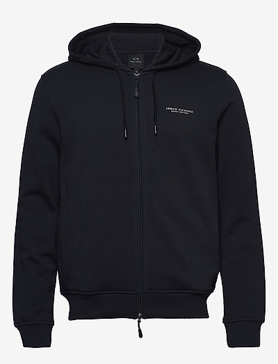armani exchange hoodie black