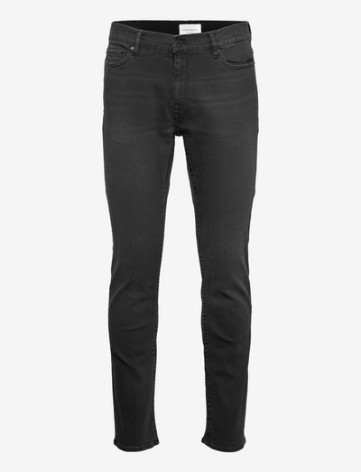IAAN X STRETCH - džinsa bikses ar tievām starām - black washed