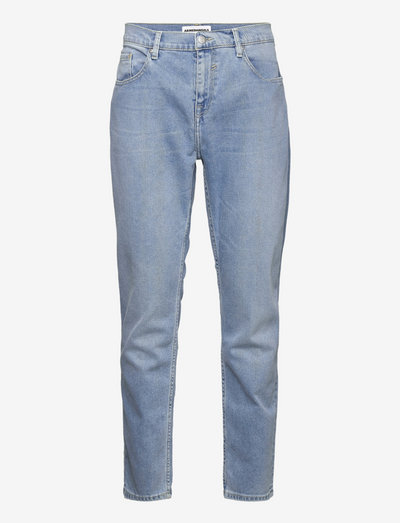 AARO - regular piegriezuma džinsa bikses - easy blue