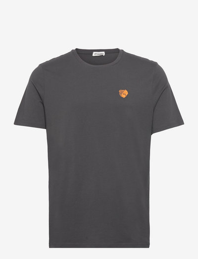 JAAMES CHEST WORLD - basic t-shirts - graphite