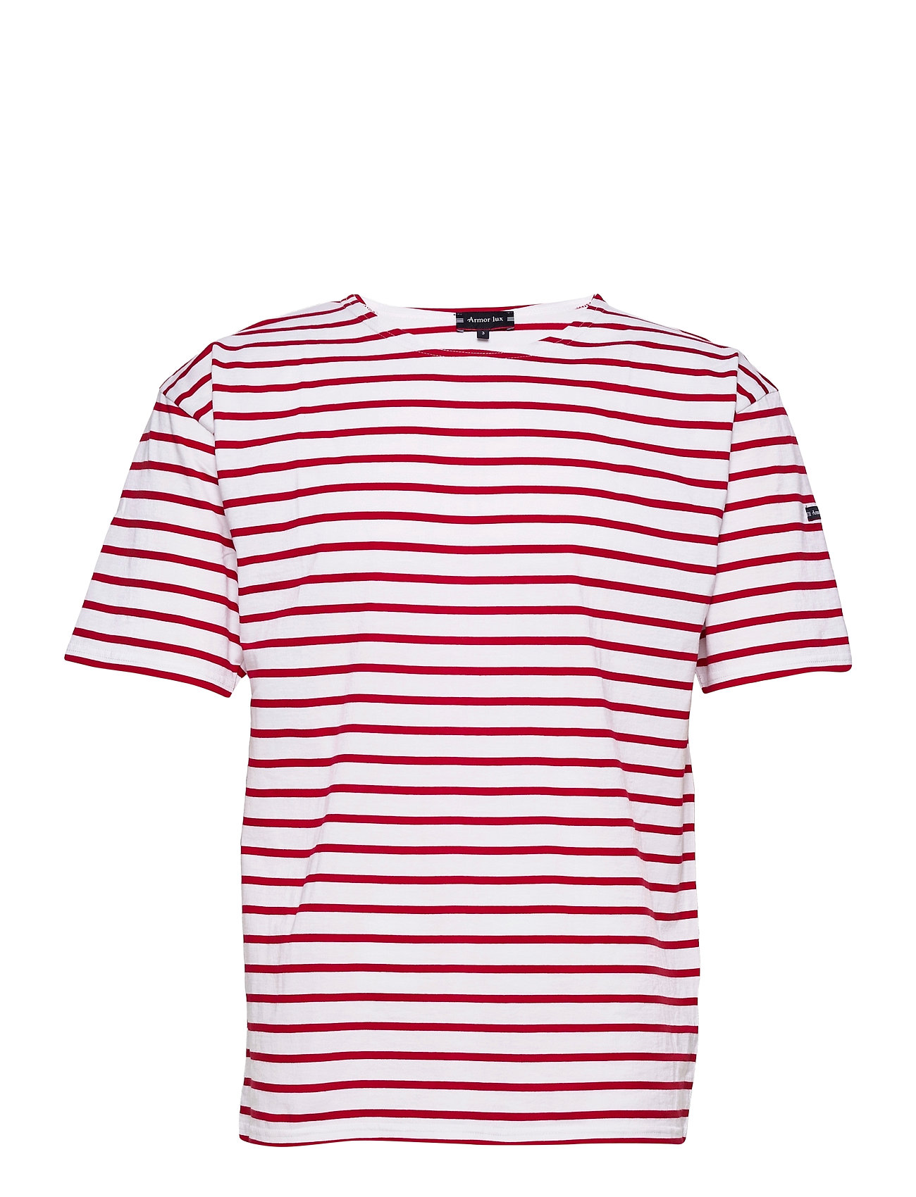 Breton Striped Shirt ''''ThéViec'''' T-shirts Short-sleeved Valkoinen Armor Lux