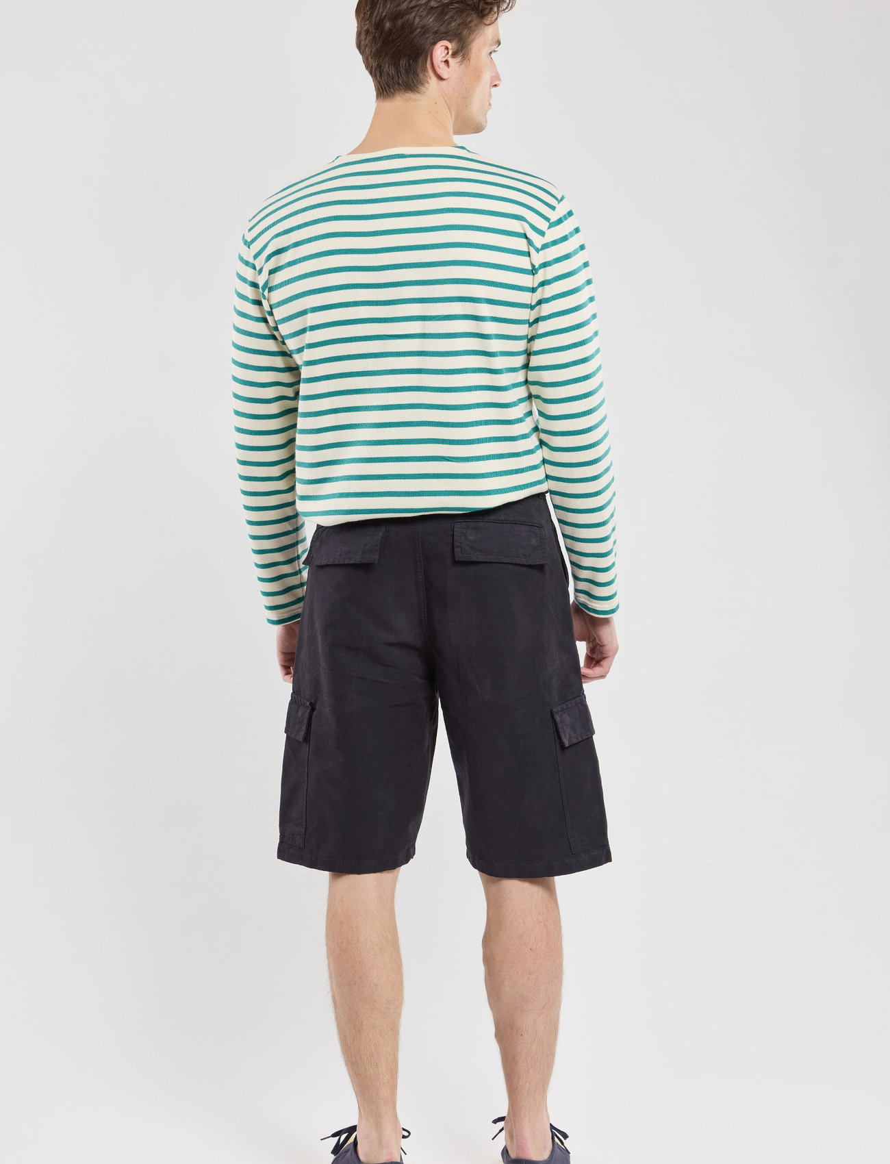 Armor Lux Cargo Shorts Héritage, 38, Navy, Shorts > Cargo Shorts, Herre