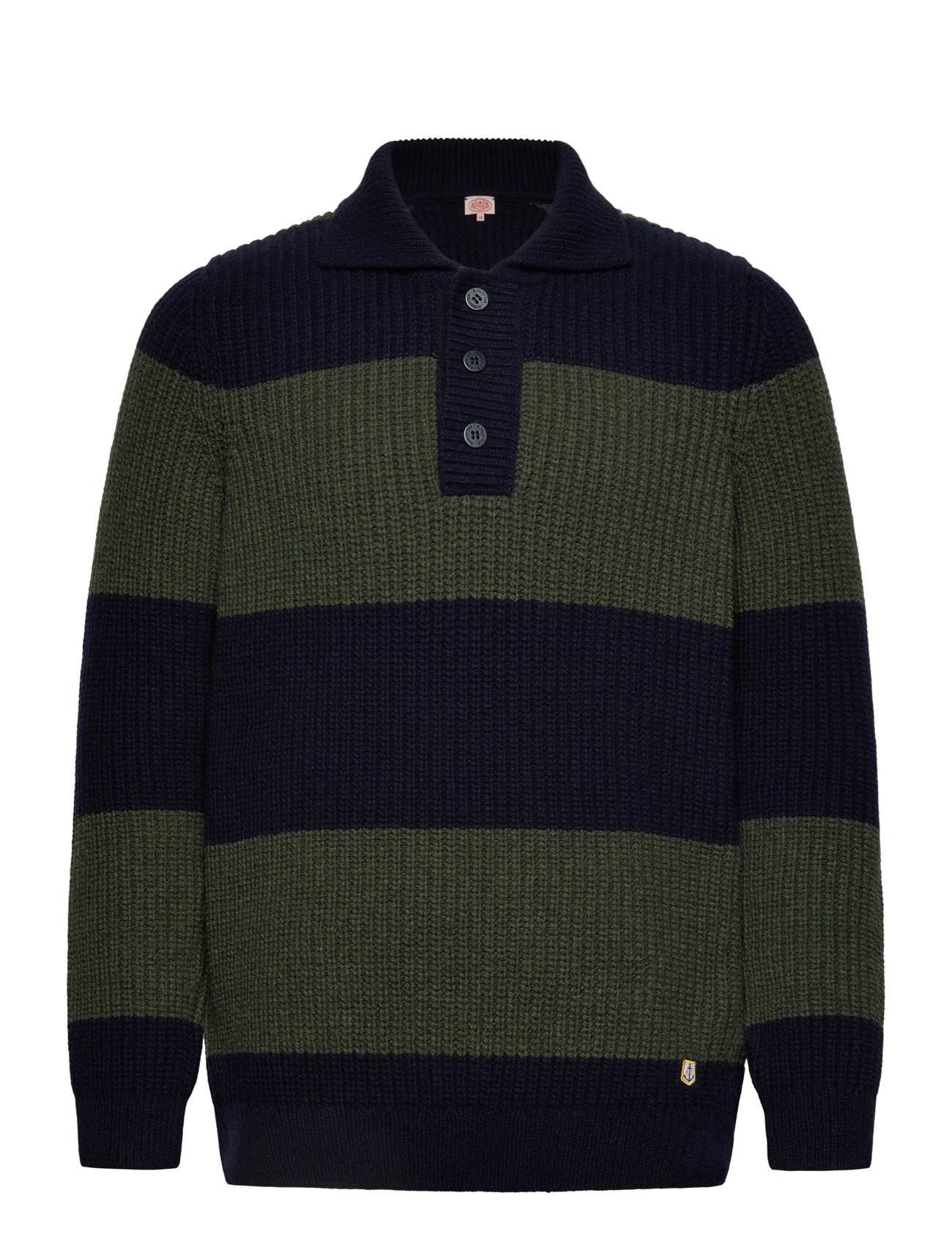 ARMOR LUX Pullover Polo Neck Héritage Navy - XL - Herren