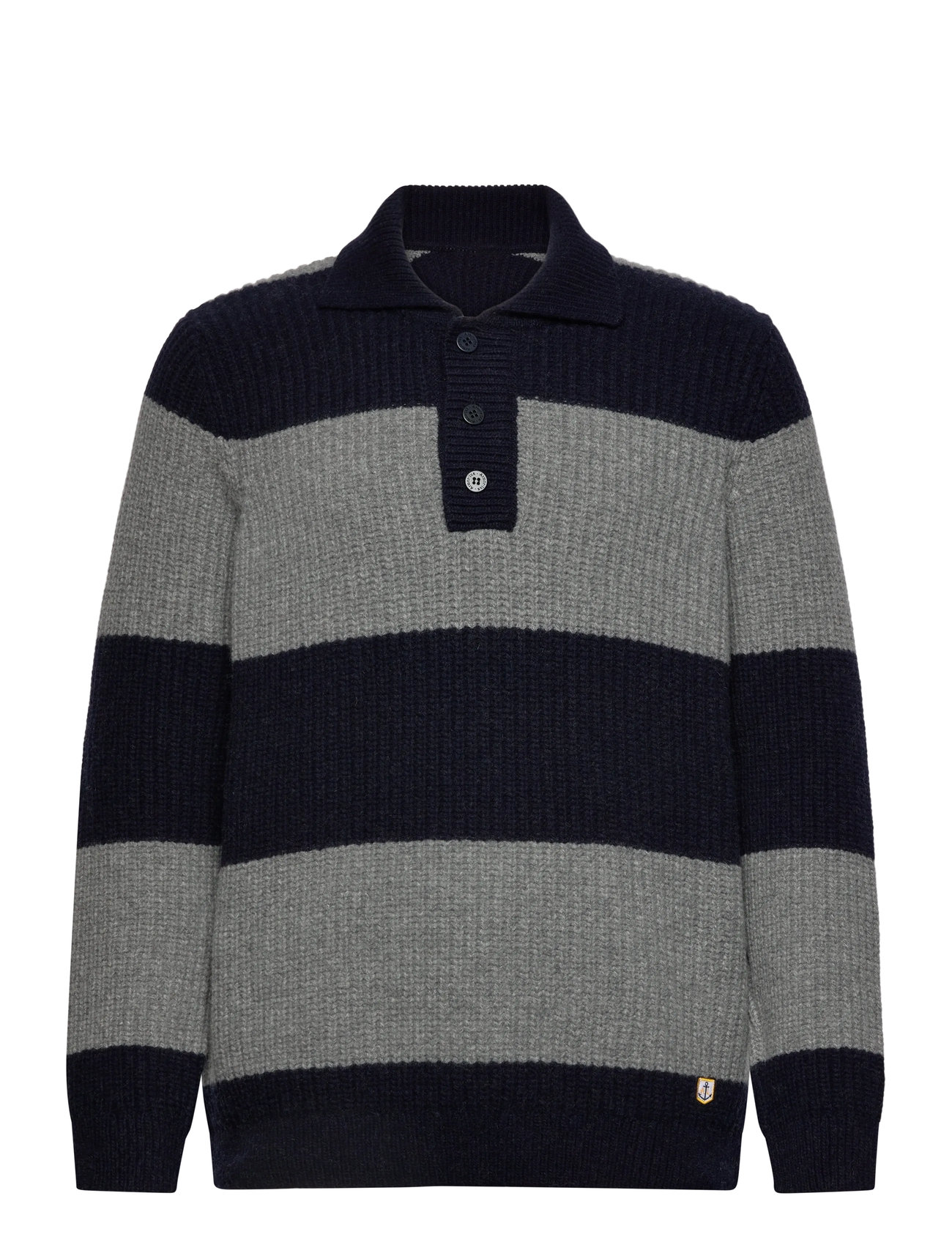 ARMOR LUX Pullover Polo Neck Héritage Patterned - XL - Herren