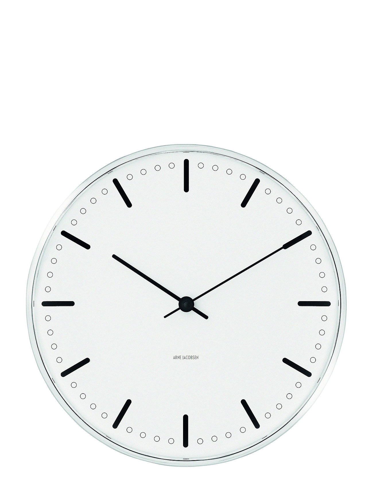 "Arne Jacobsen Clocks" "City Hall Vægur Ø29 Cm Home Decoration Watches Wall Clocks White Arne