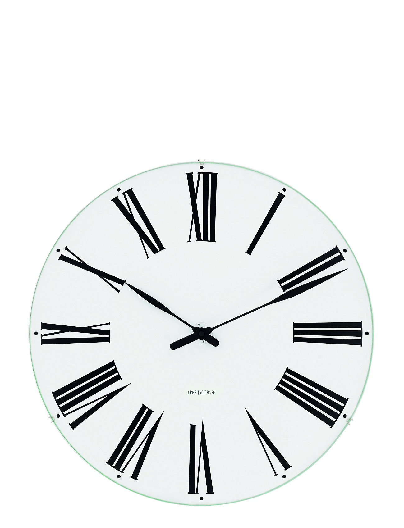 Roman Vægur Ø29 Cm Home Decoration Watches Wall Clocks White Arne Jacobsen Clocks