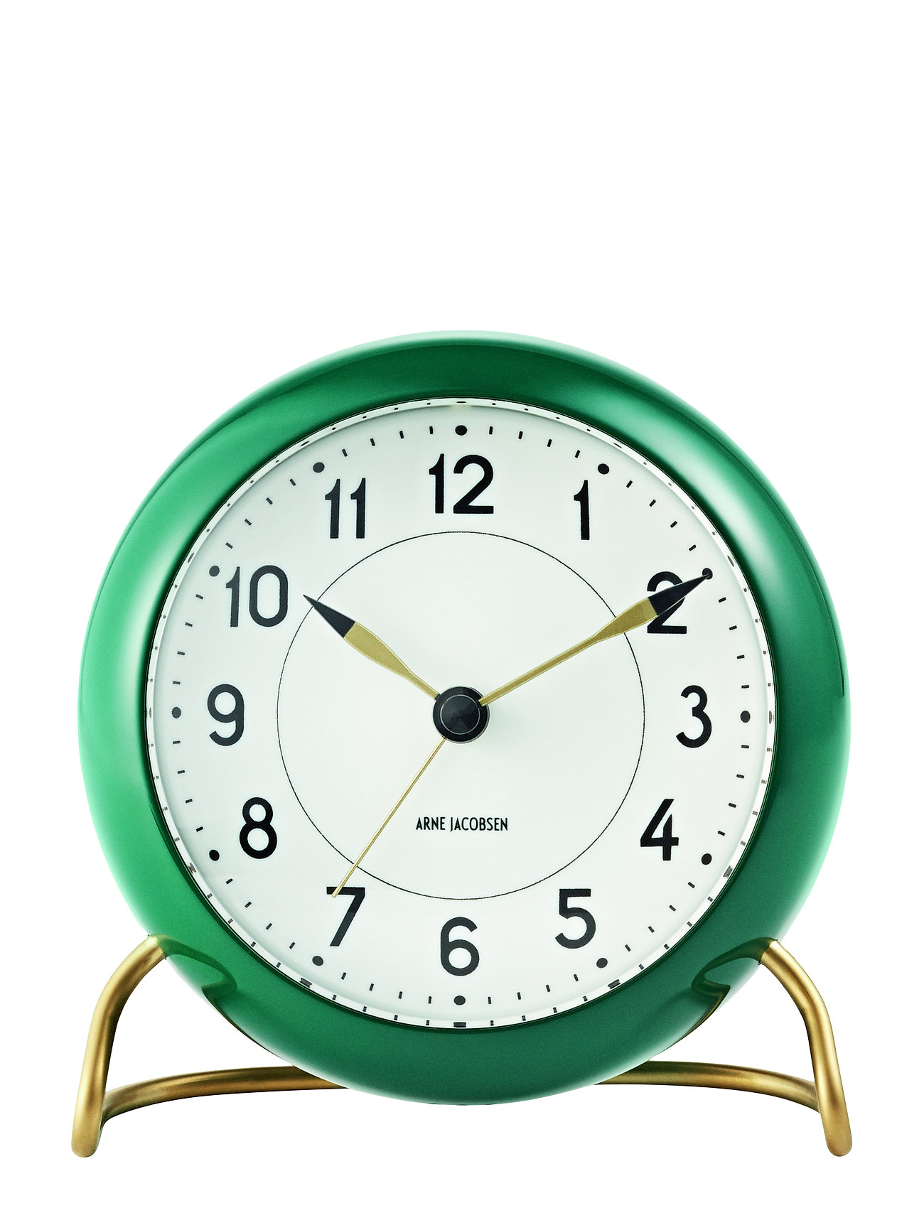 Station Bordur Ø11 Cm Home Decoration Watches Alarm Clocks Green Arne Jacobsen Clocks