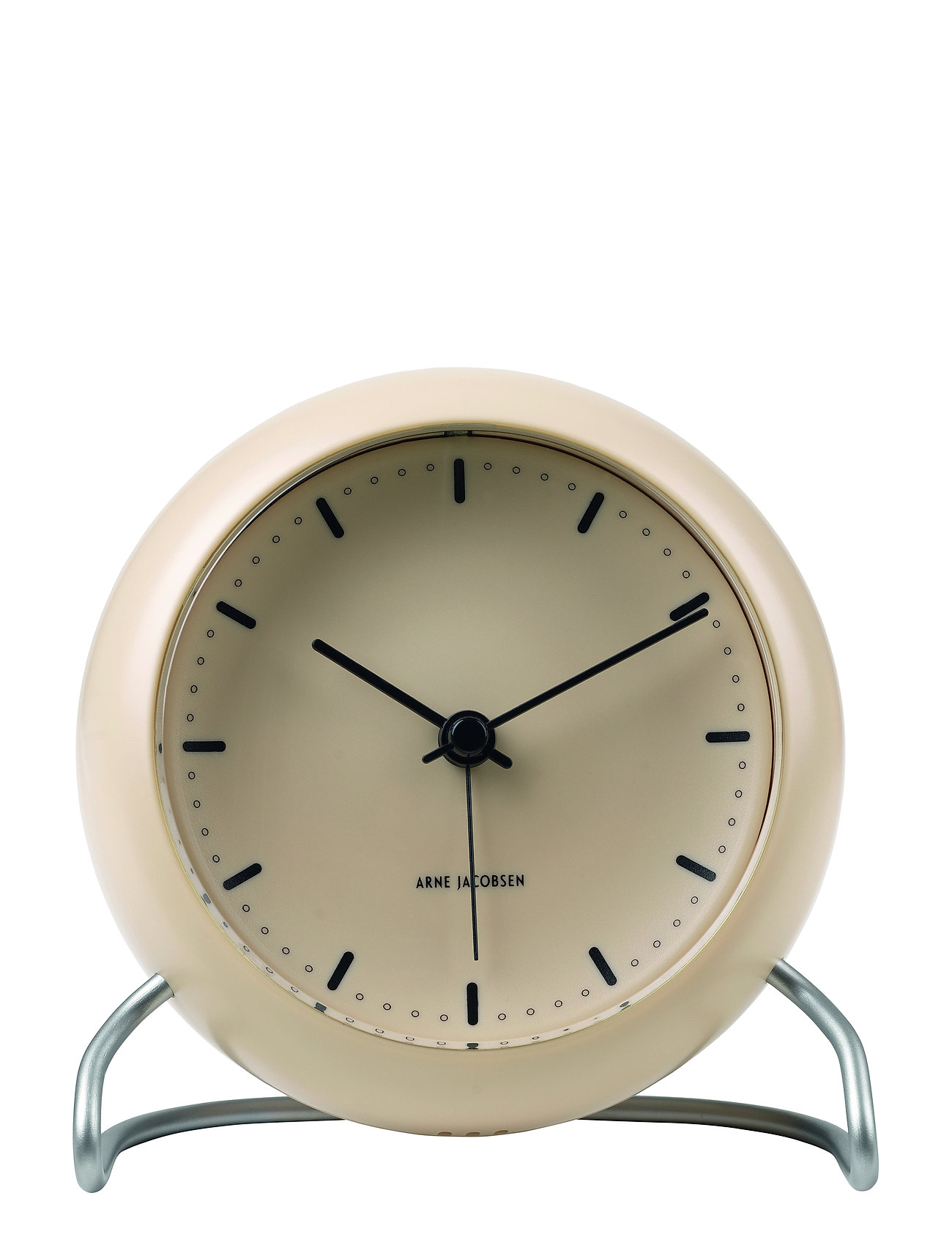 City Hall Bordur Ø11 Cm Home Decoration Watches Alarm Clocks Beige Arne Jacobsen Clocks