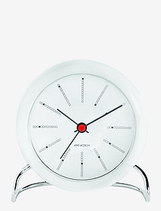 Bankers Table clock Ø11cm - budziki - white