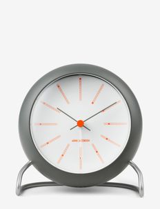 Bankers Table clock Ø11 cm - zegary stołowe - dark grey