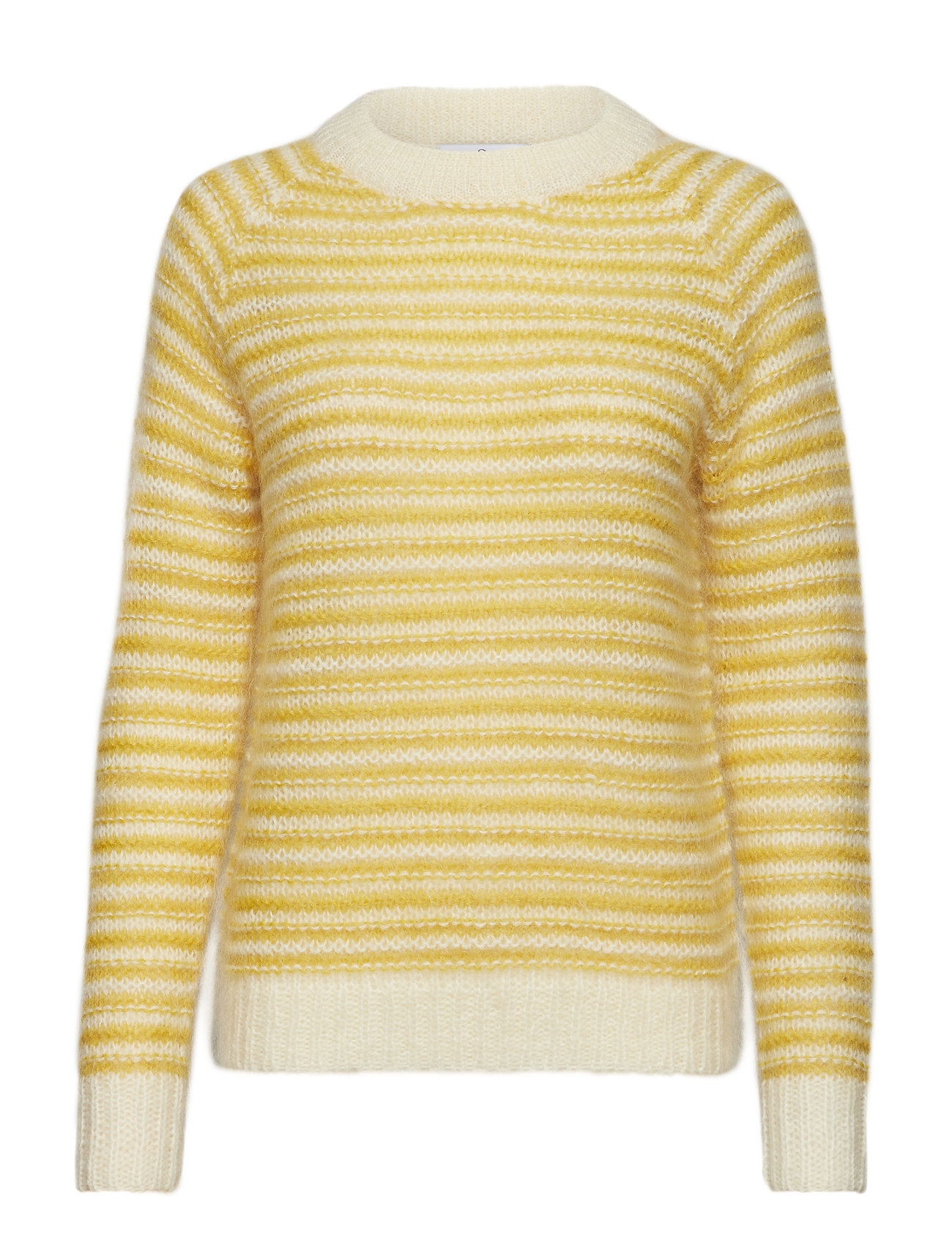 Maddox Stripe Gebreide Trui Geel Arnie Says arnie says kopen in de aanbieding