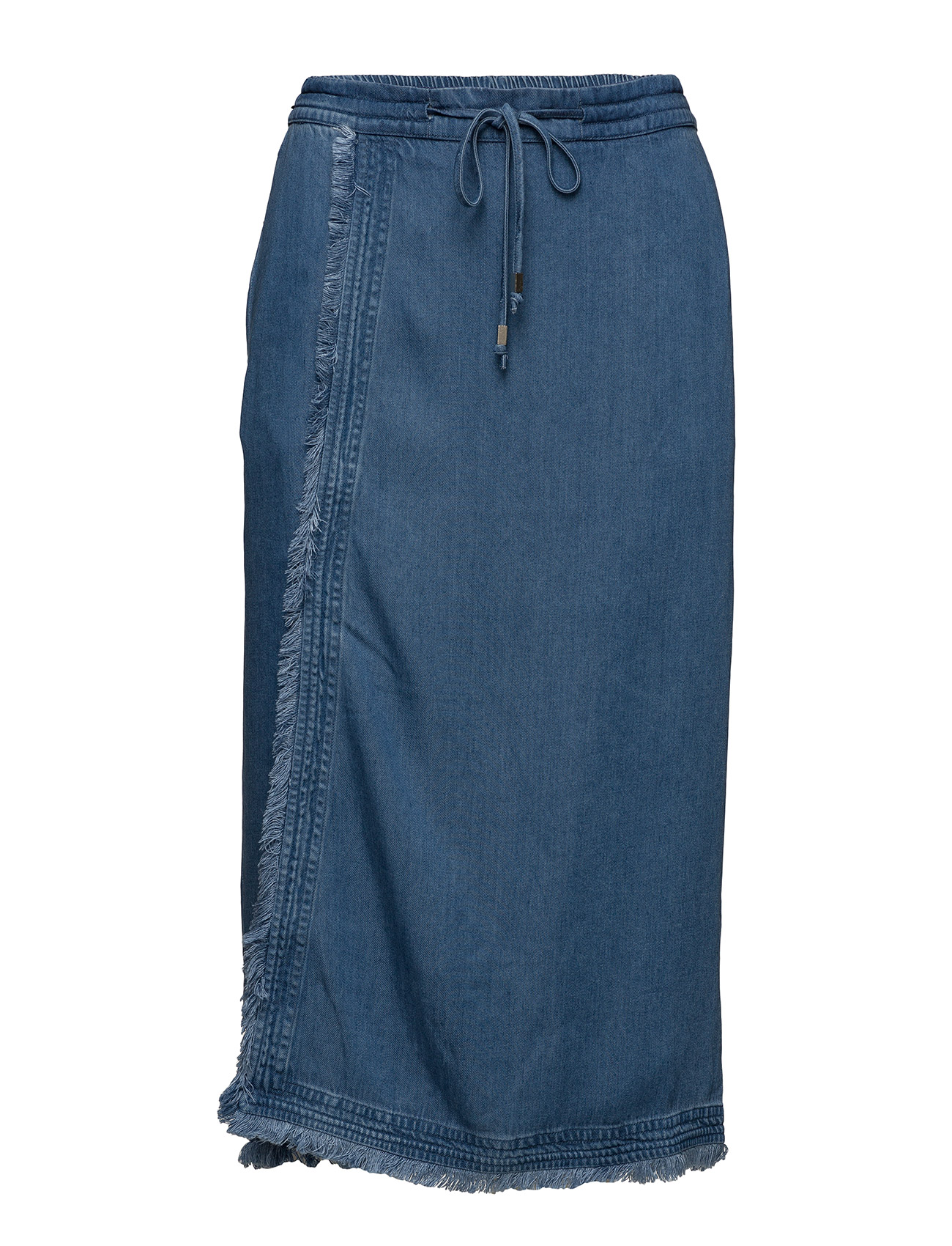 Naomi Denim Rok Knielengte Blauw Arnie Says arnie says kopen in de aanbieding
