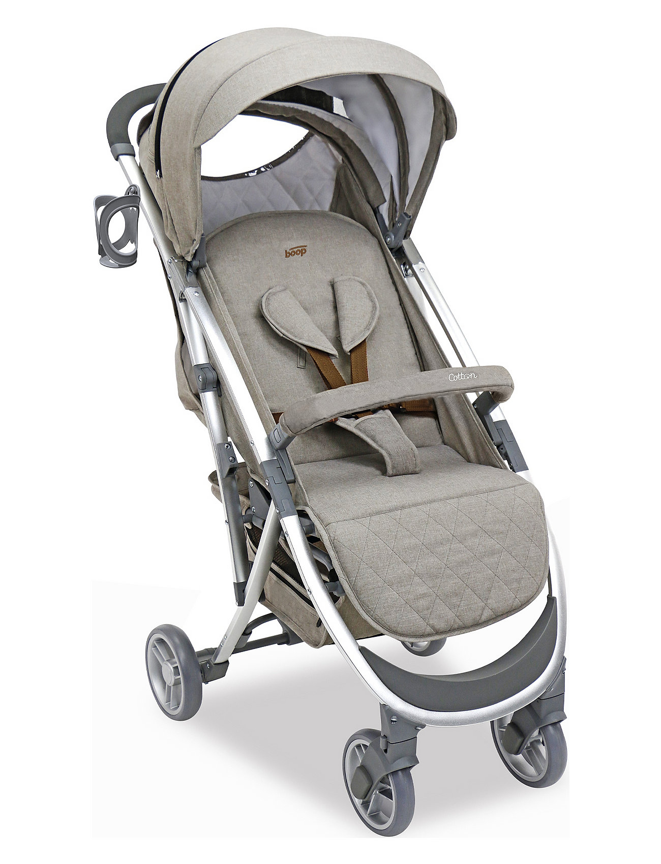 Asalvo Pushchair Cotton, Beige Baby & Maternity Strollers & Accessories Strollers Beige Asalvo