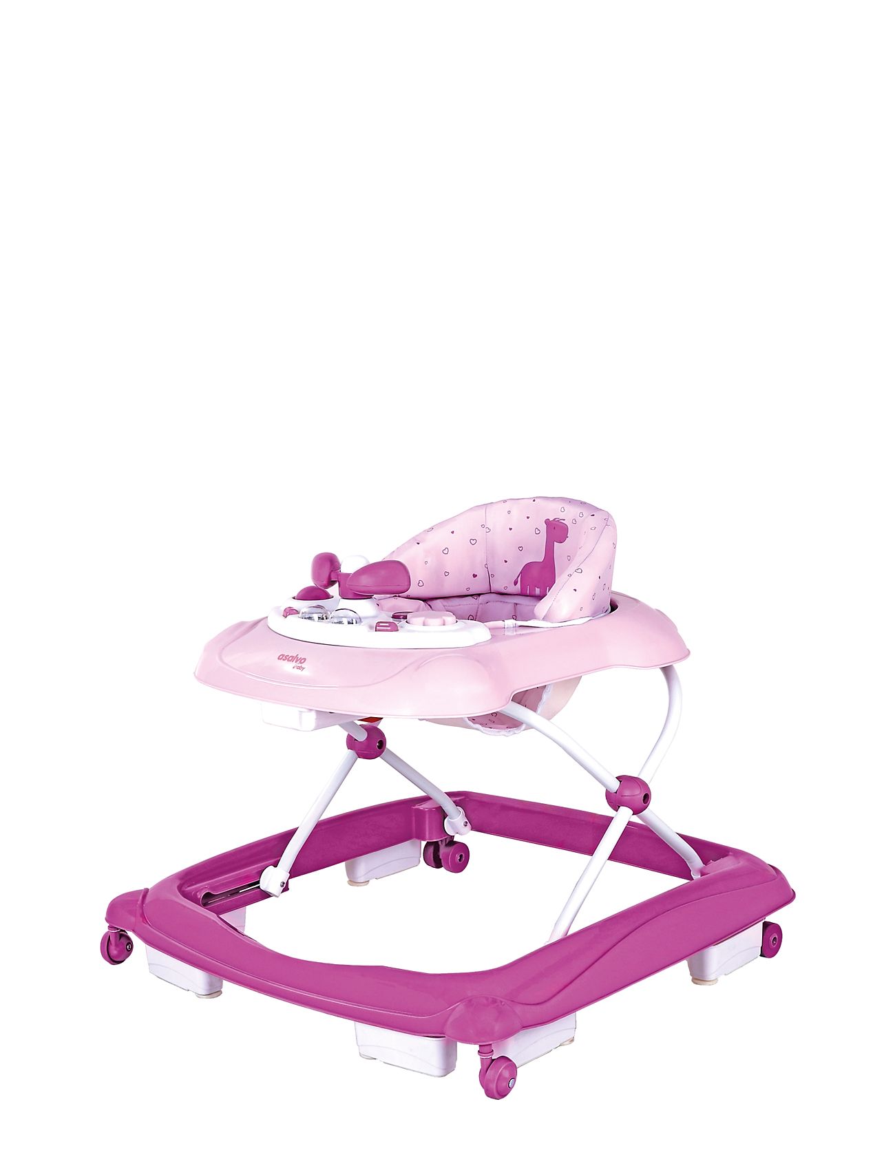 Asalvo Walking Chair Baby, Giraffe Pink Asalvo