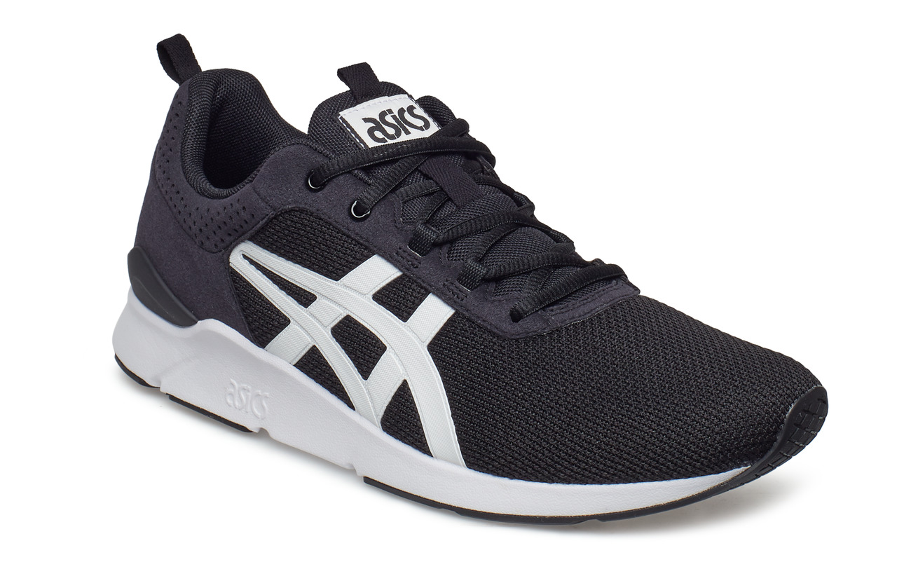 asics black and white