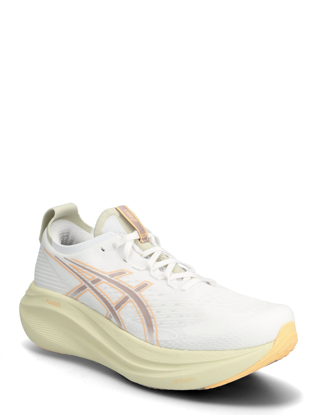 Asics Gel-Nimbus 27, 41.5, White, Sport Sko > Sport Running Sko, Herre