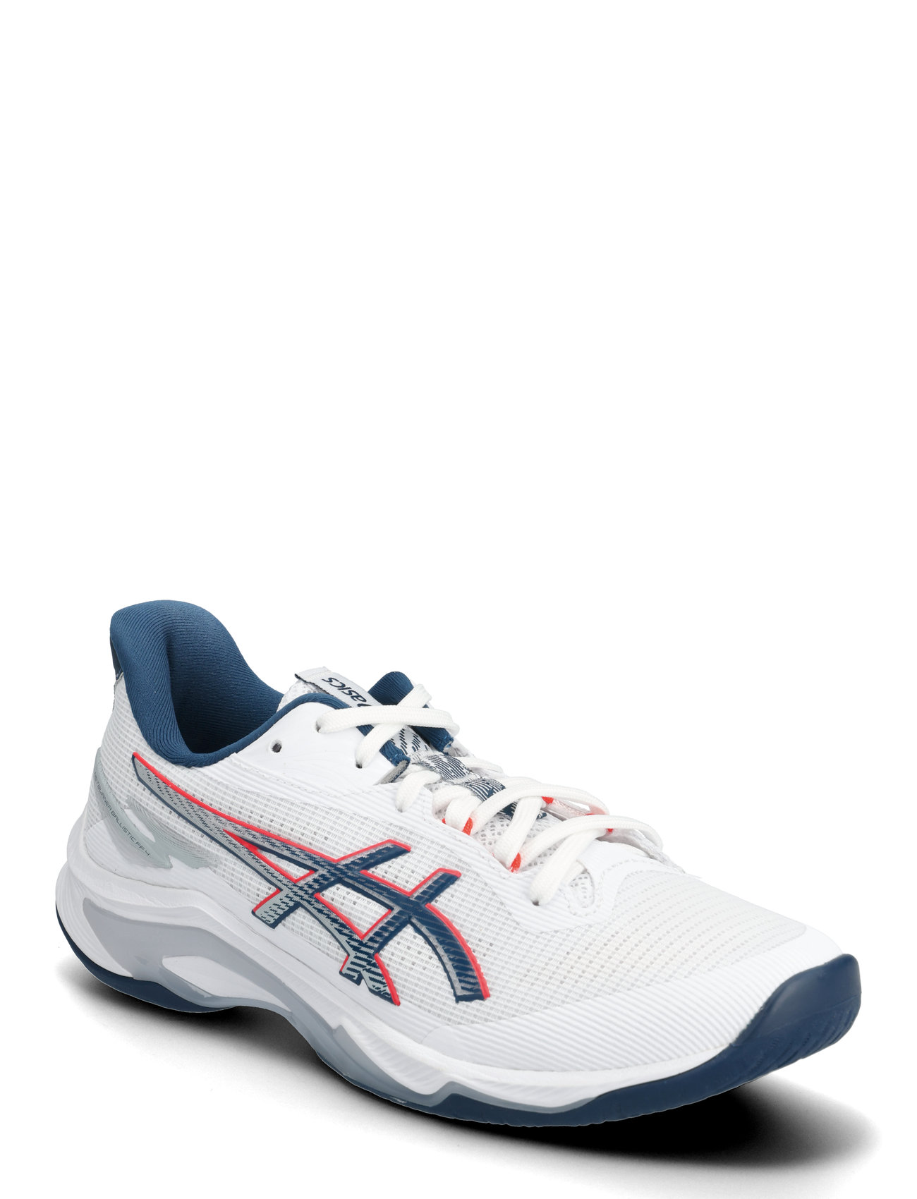 Asics Netburner Ballistic Ff 4, 41.5, White, Sport Sneakers > Sport Low Top Sneakers, Herre