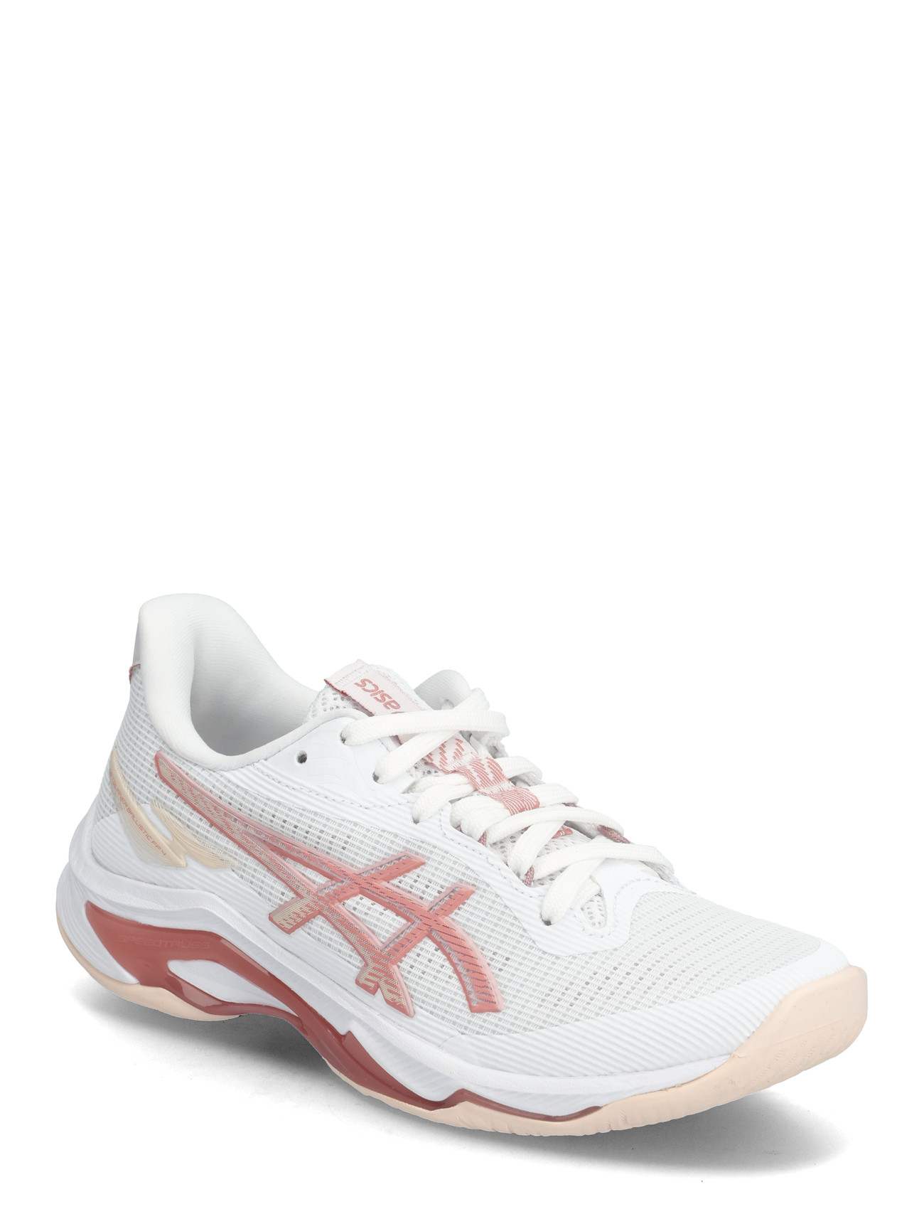 Asics Netburner Ballistic Ff 4, 39, White, Sneakers > Sneakers Med Lav Top, Dame