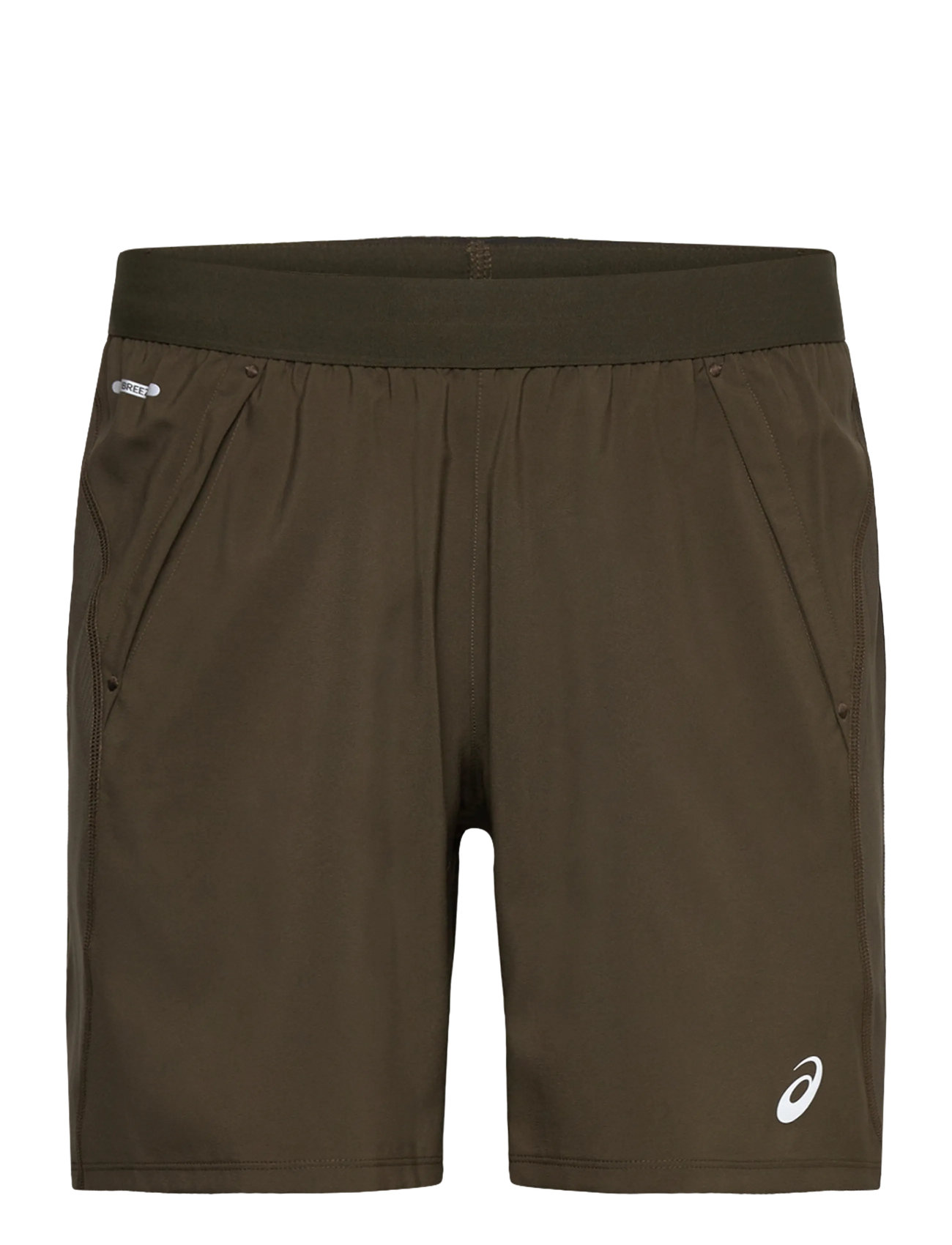 Asics Road 7In Short, S, Green, Sport Shorts > Sport Training Shorts, Herre