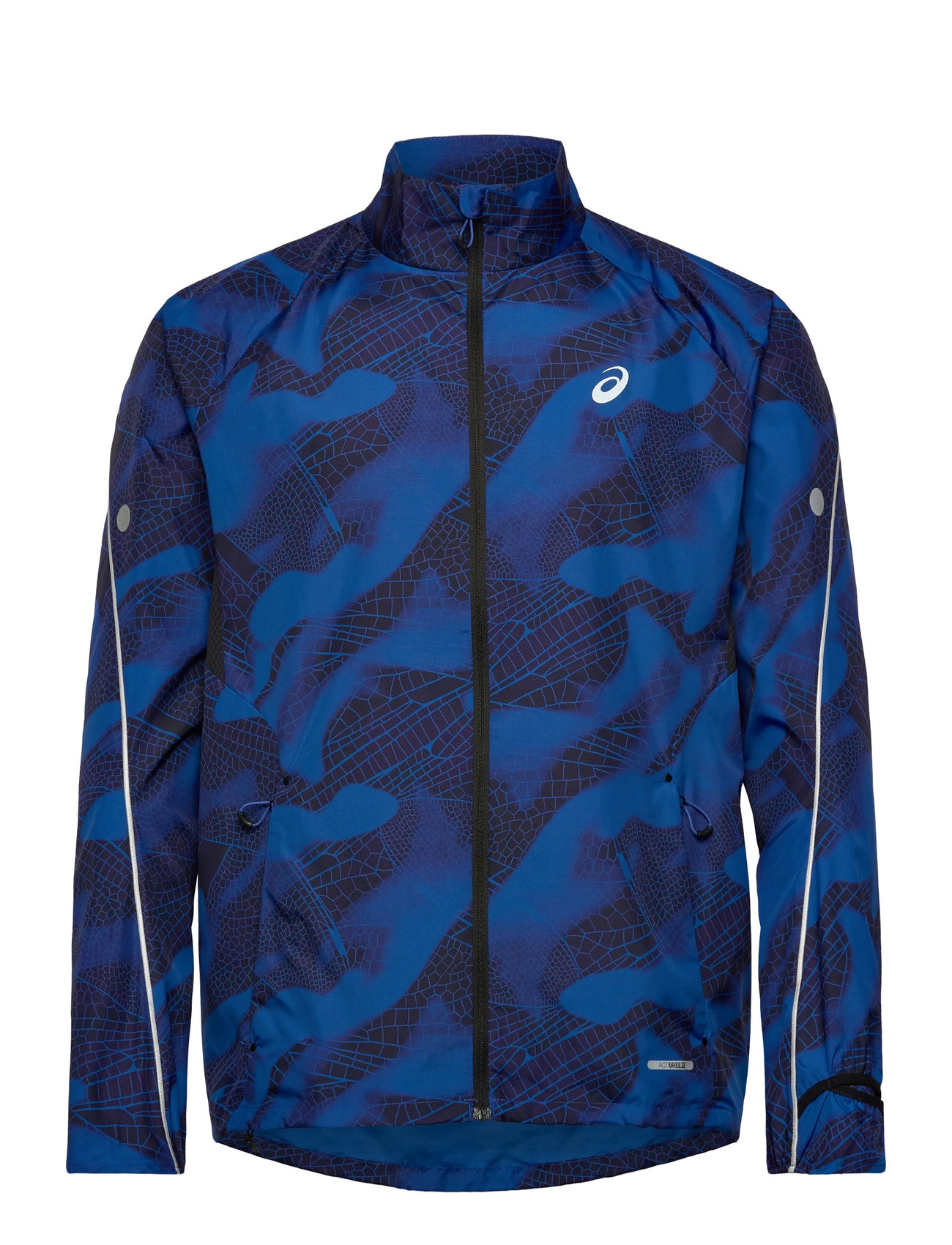 Asics Road Lite-Show Packable Jacket, XL, Navy, Sport Jackets > Sport Training Jackets, Herre