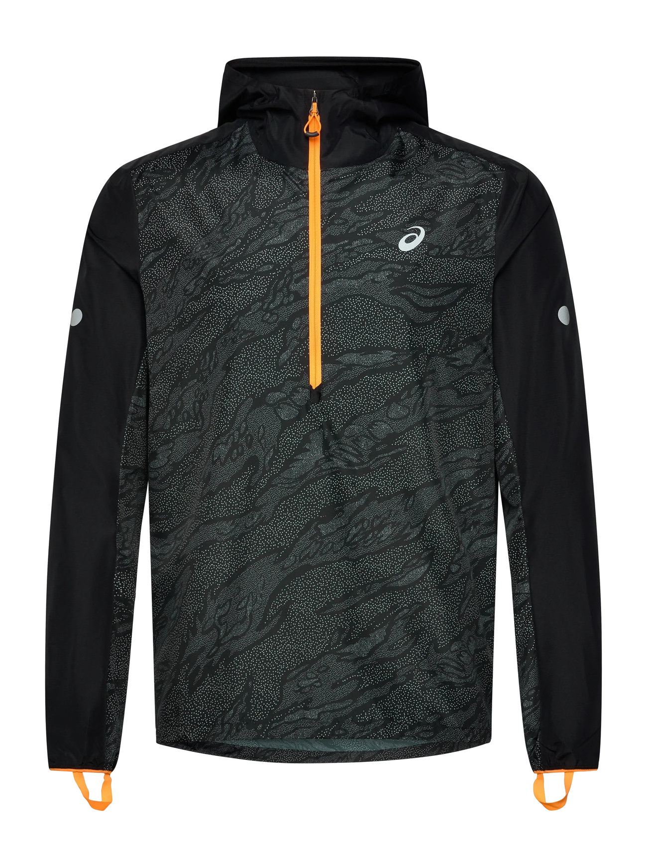 Asics Fujitrail Packable Windbreaker, S, Black, Sport Jackets > Sport Training Jackets, Herre