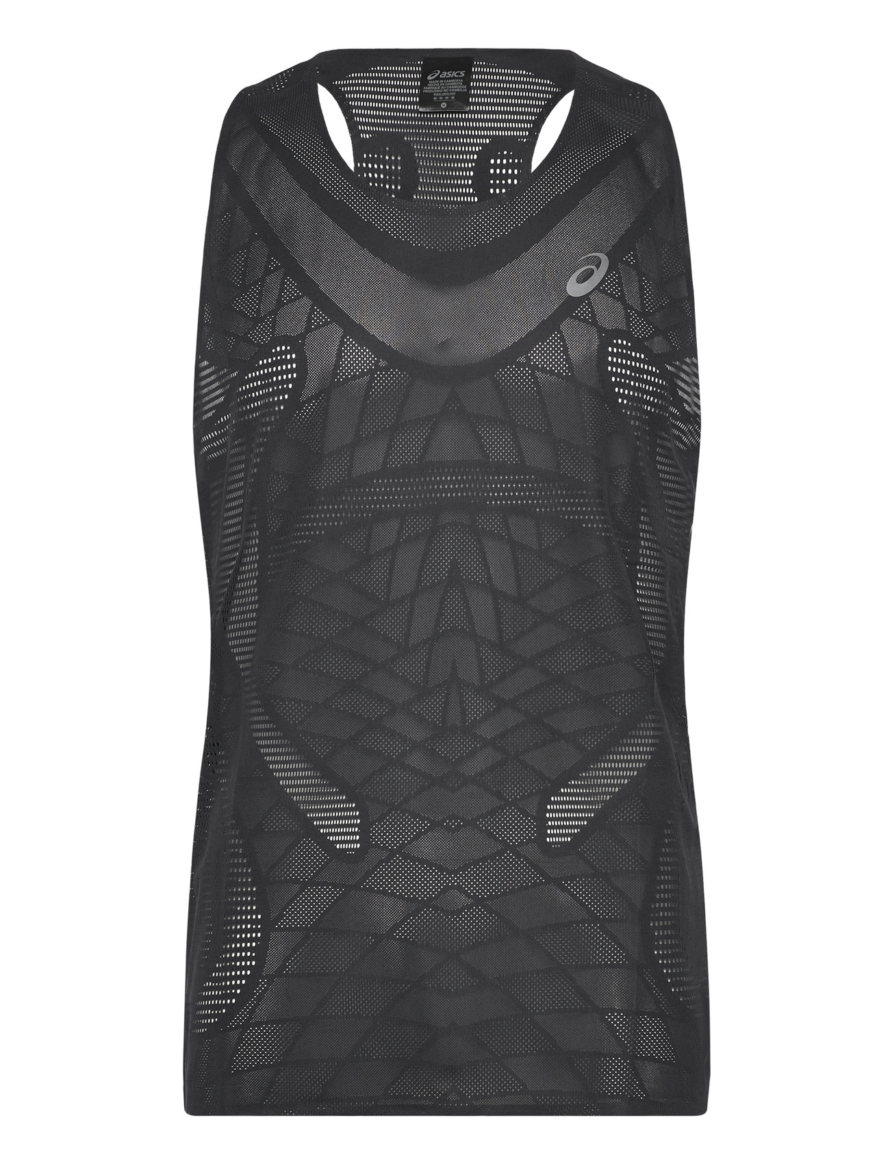 Asics Metarun Singlet, L, Black, Sport Overdele > Sport Tank Overdele, Herre
