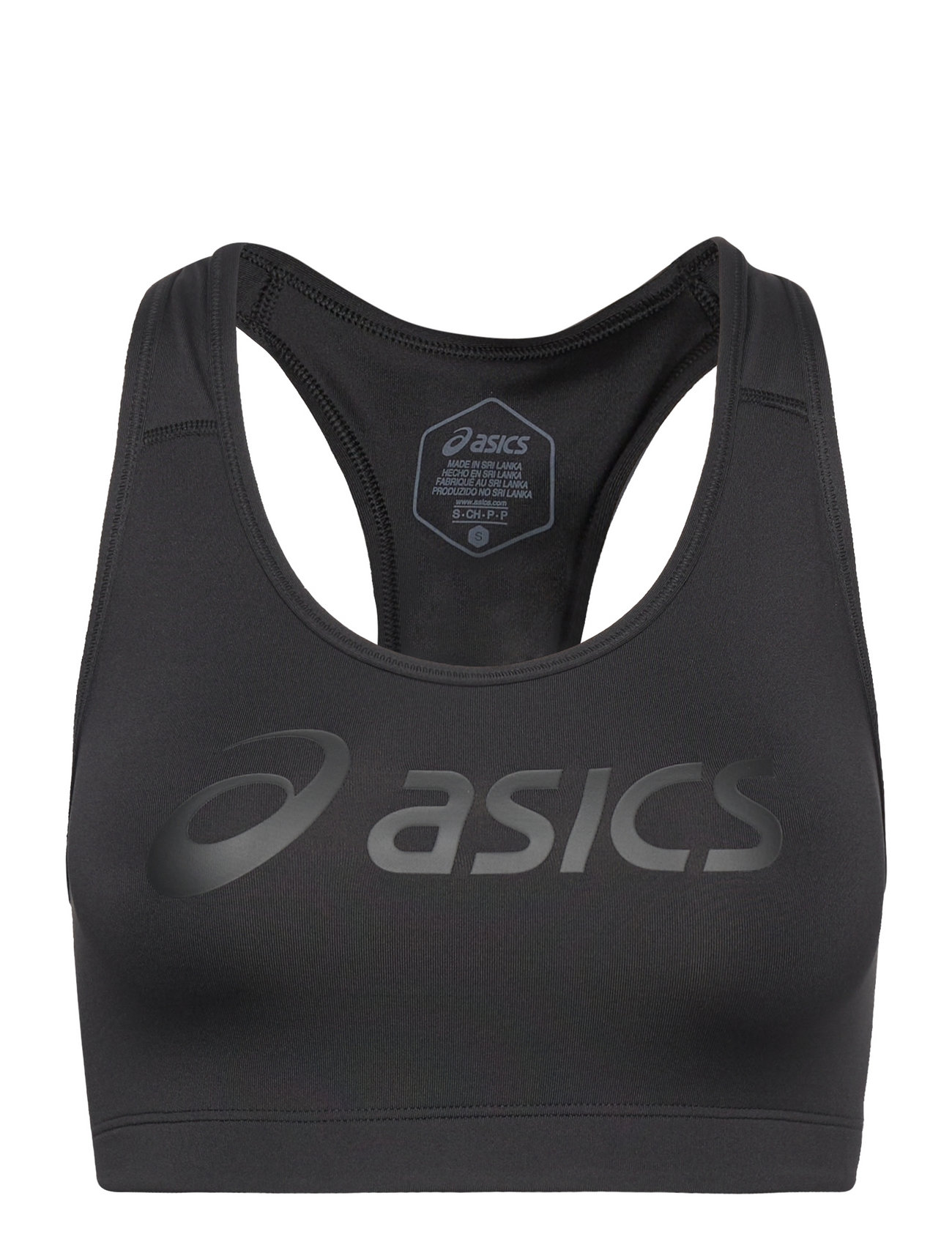 Asics "Core Logo Bra Sport Bras & Tops Sports - All Black Asics"