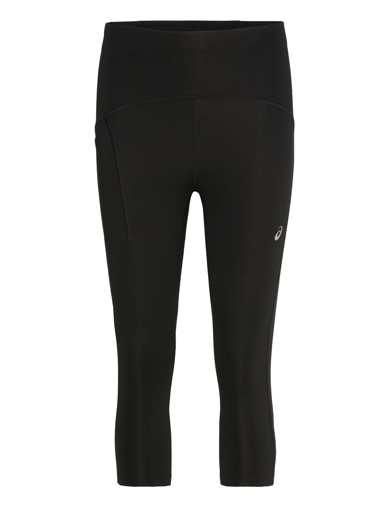 Asics Road High Waist Capri Tight, M, Black, Sportsbukser > Sportstræningsbukser, Dame