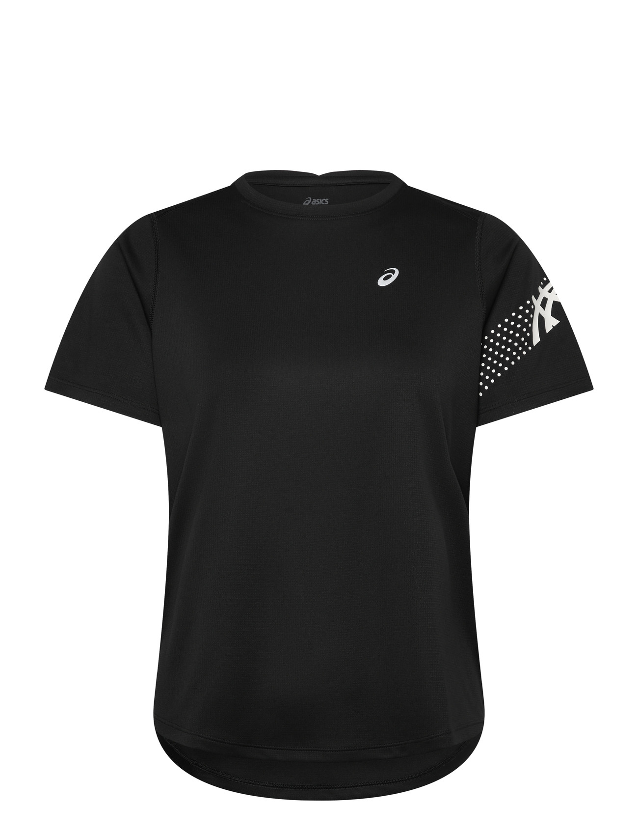 Asics Icon Ss Top, XL, Black, Sports Overdele & T-shirts > Sport T-shirts, Dame