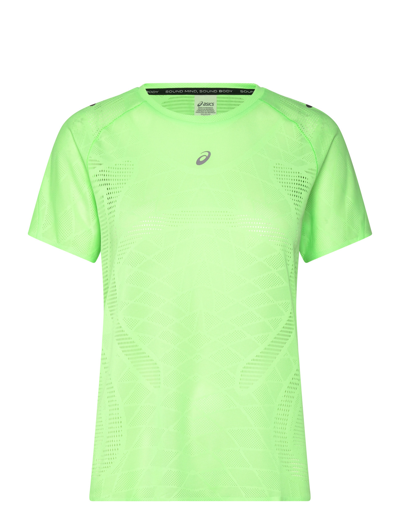 Asics Metarun Ss Top, XS, Green, Sports Overdele & T-shirts > Sport T-shirts, Dame