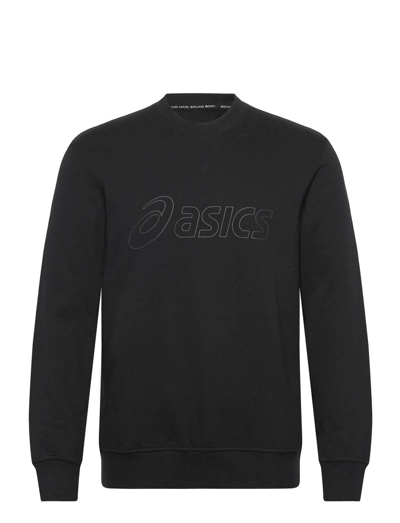 Asics Asics Sweatshirt, S, Black, Sweatshirts & Hættetrøjer > Sweatshirts, Herre