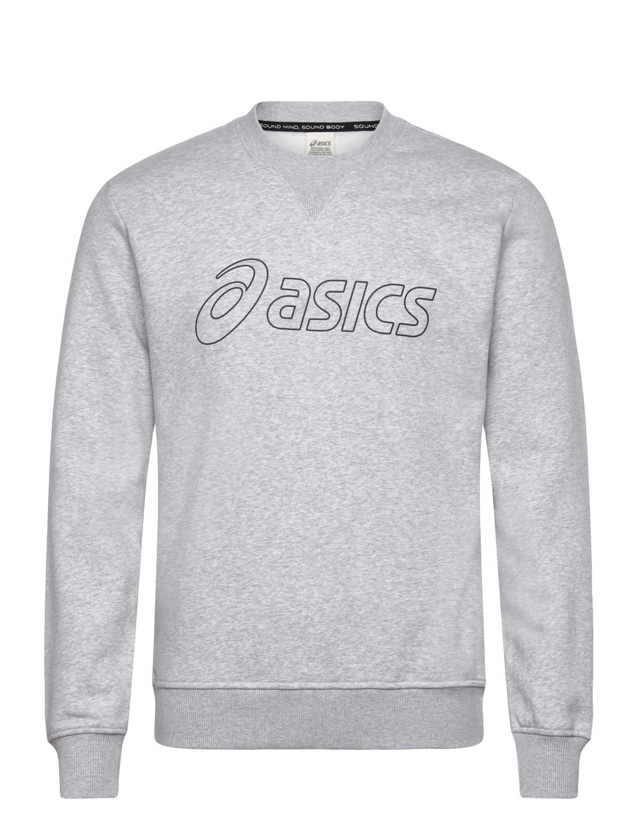 Asics Asics Sweatshirt, S, Grey, Sweatshirts & Hættetrøjer > Sweatshirts, Herre