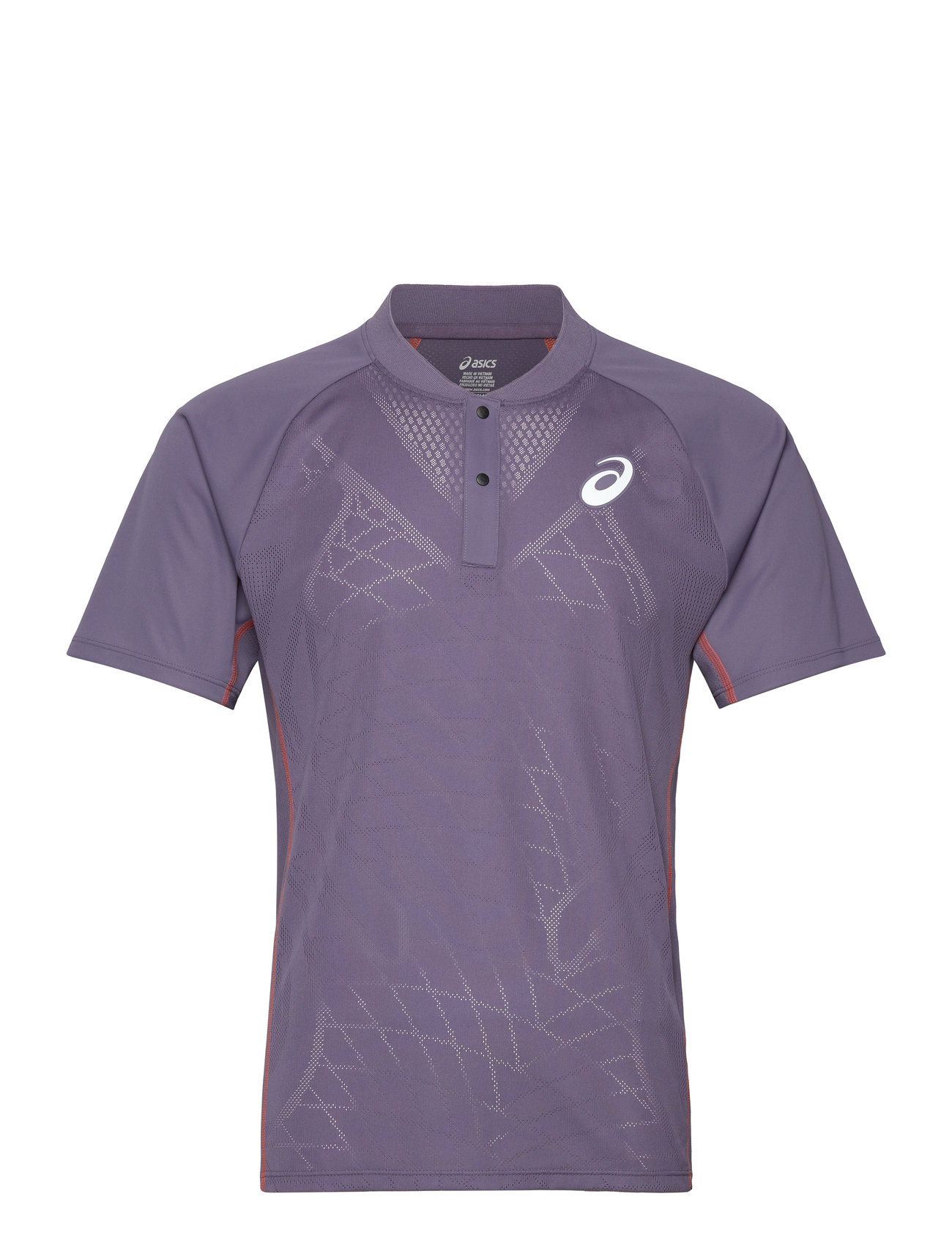 Asics Match Actibreeze Polo-Shirt, S, Purple, Sport Polos > Sport Short-sleeved Polos, Herre
