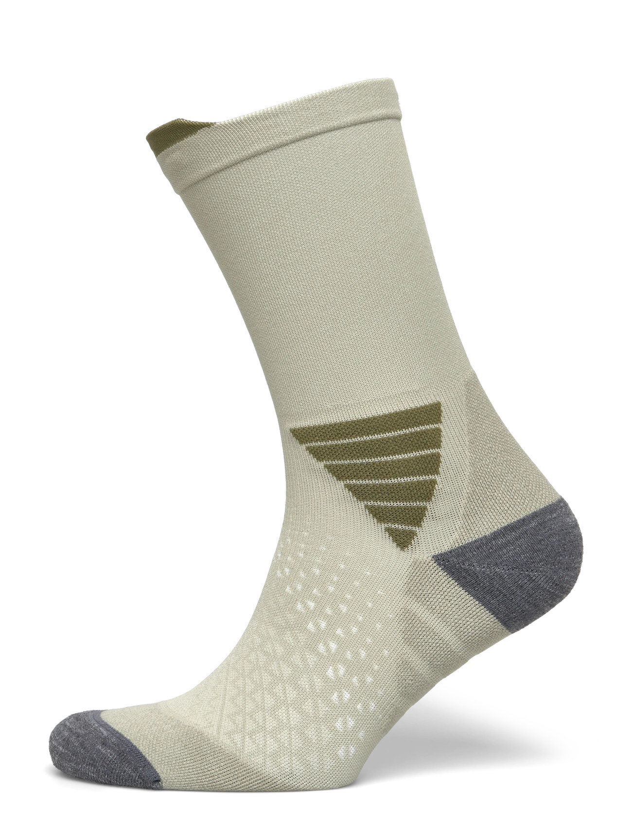 Asics Fujitrail Crew Sock, 43-46, Khaki green, Sport Clothing > Sport Socks, Dame
