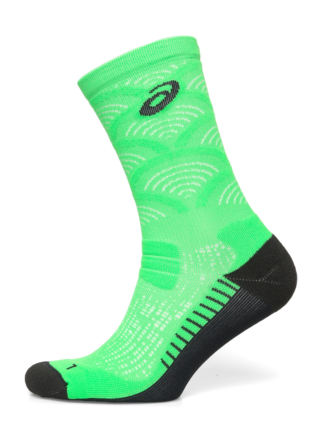 Asics Performance Run Sock Crew, M, Green, Sport Clothing > Sport Socks, Dame