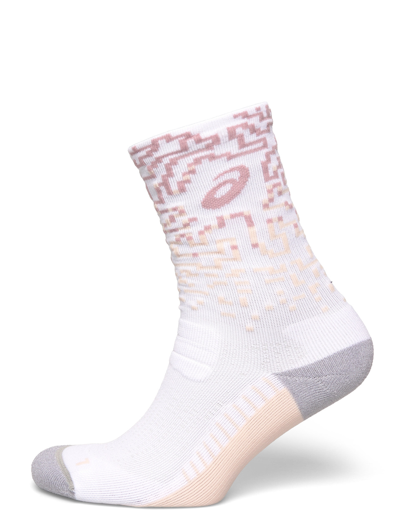 Asics Performance Run Sock Crew, S, White, Sport Clothing > Sport Socks, Dame