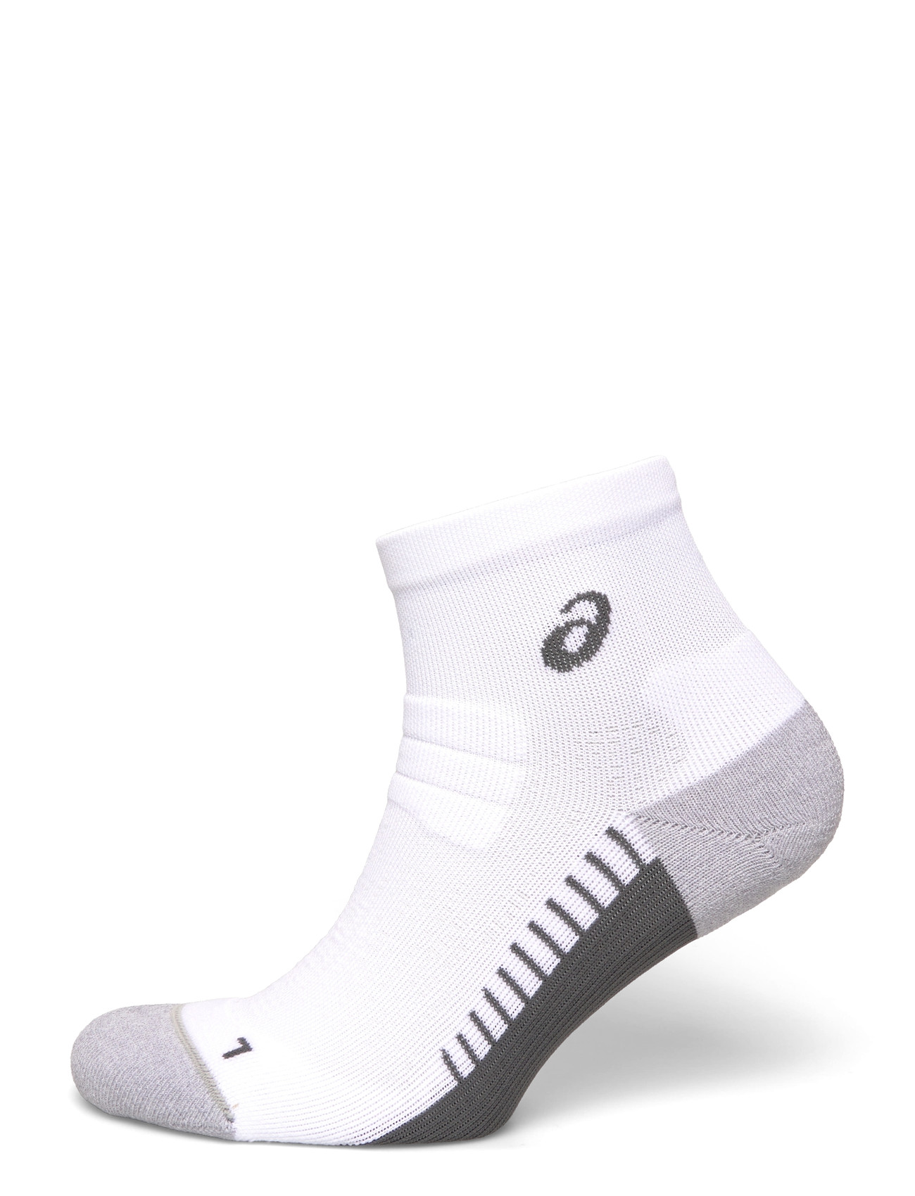 Asics Performance Run Sock Quarter, L, White, Sport Clothing > Sport Socks, Dame