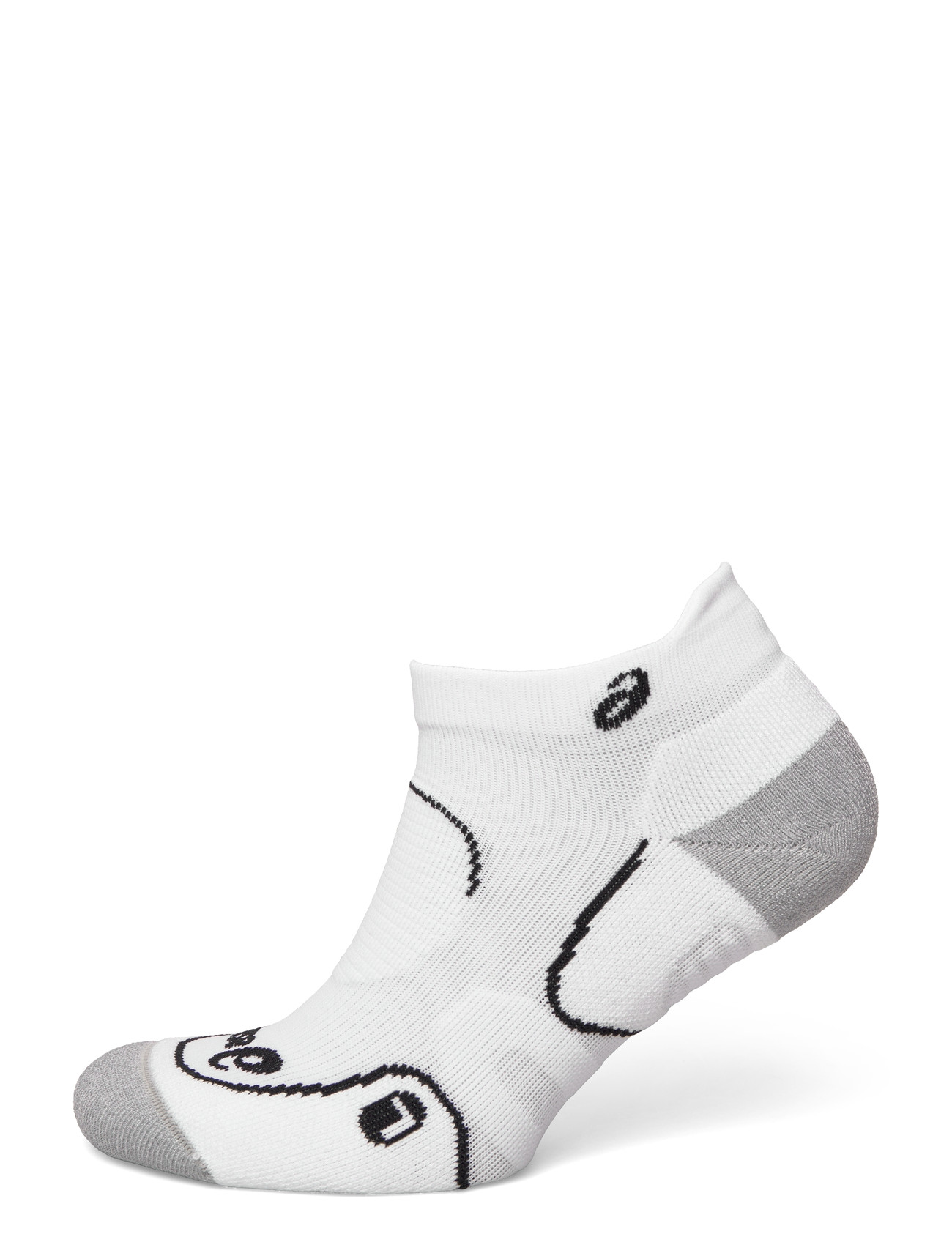 Asics Court+ Tennis Ankle Sock, S, White, Sport Clothing > Sport Socks, Dame