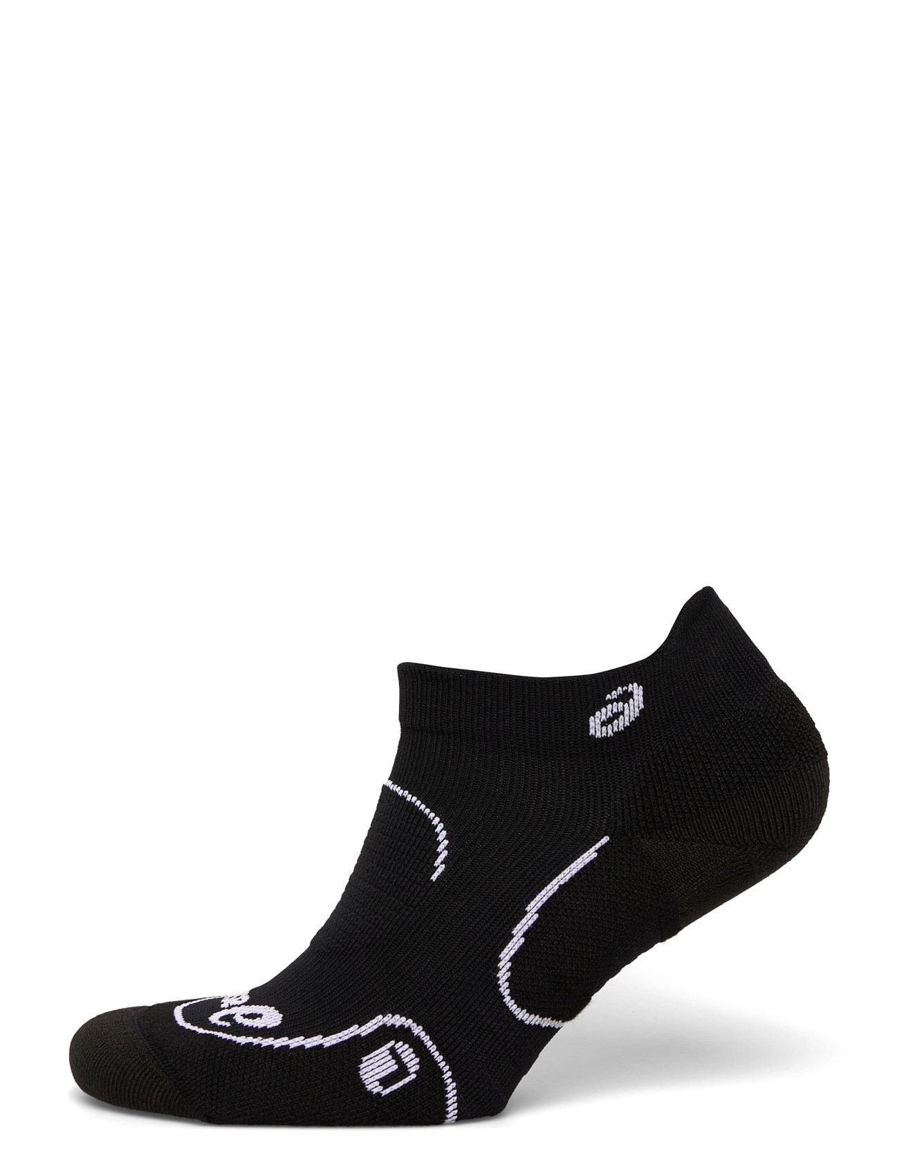 Asics Court+ Tennis Ankle Sock, L, Black, Sport Clothing > Sport Socks, Dame