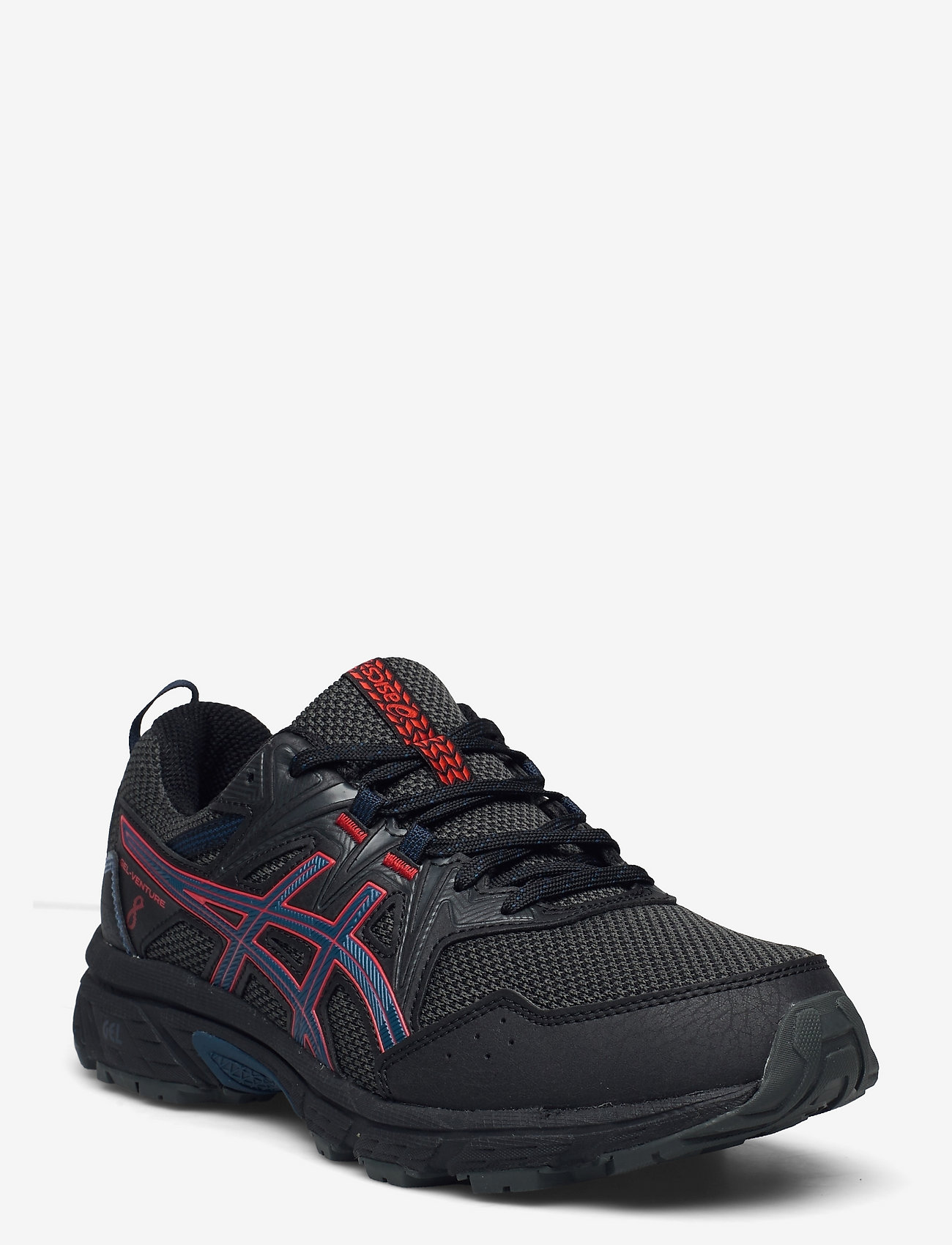 Asics - GEL-VENTURE 8 - running shoes - black/fiery red - 0