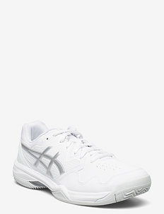 GEL-DEDICATE 7 CLAY - racketsports shoes - white/pure silver
